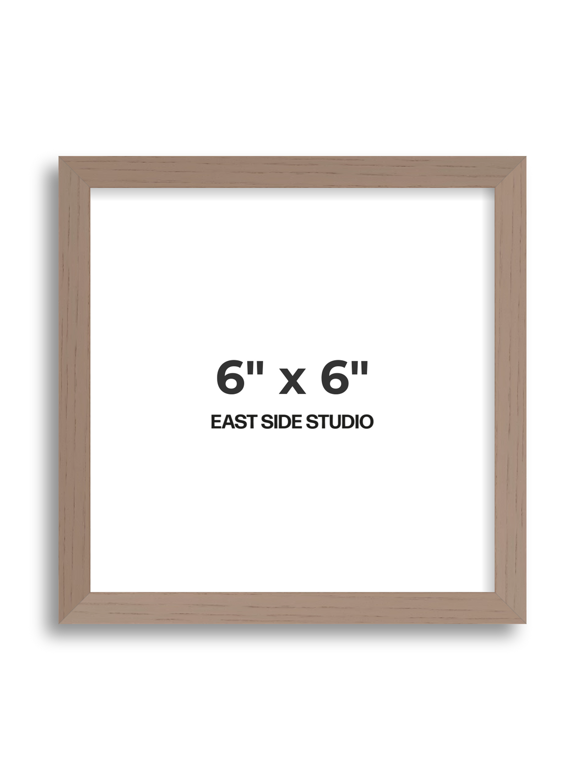 Duo Tone 6" x 6" picture frame