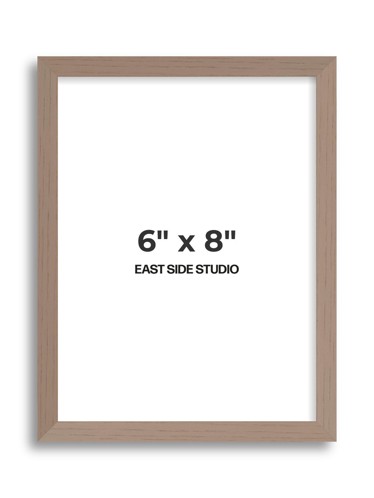 Duo Tone 6" x 8" picture frame