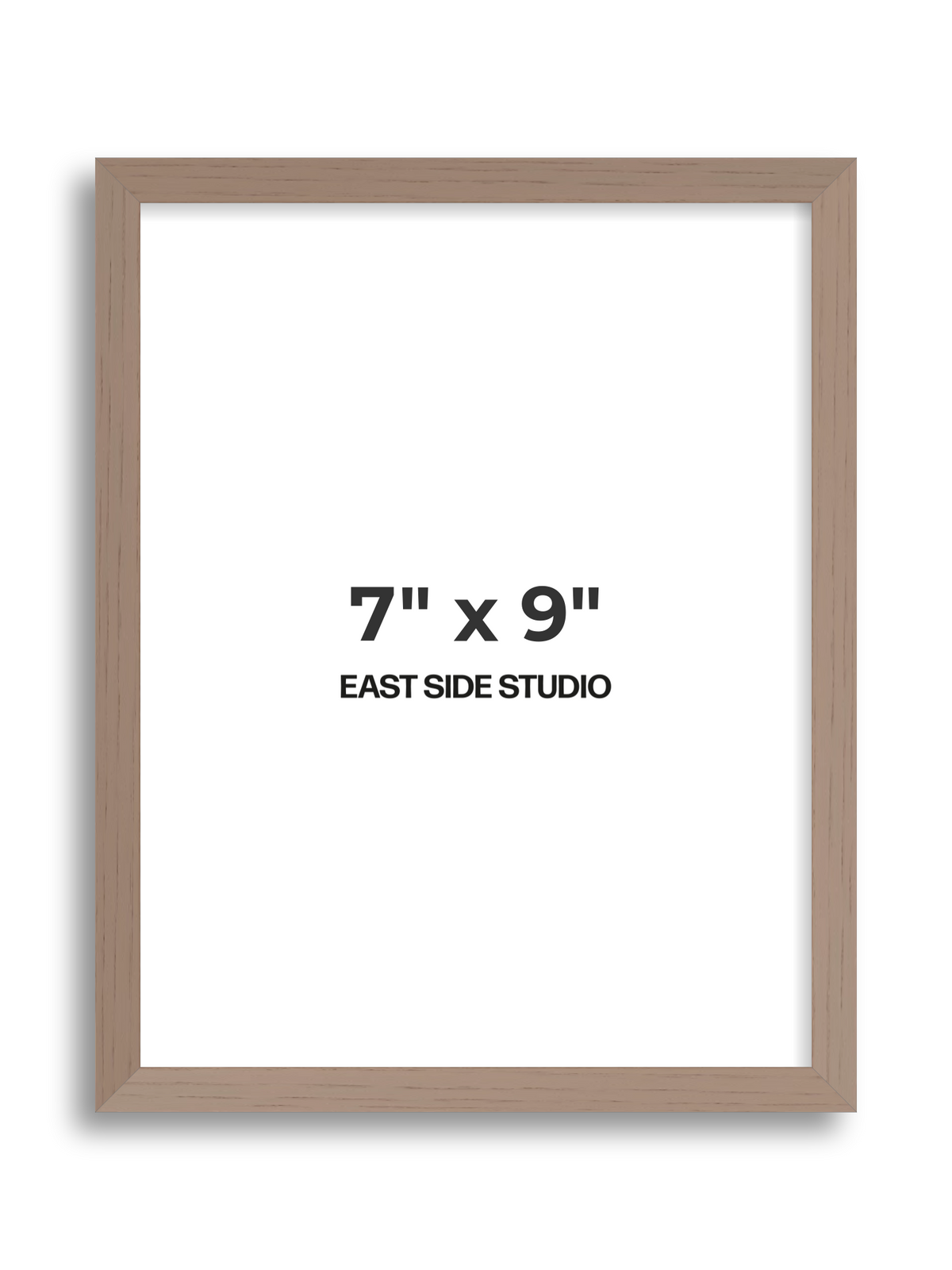 Duo Tone 7" x 9" picture frame