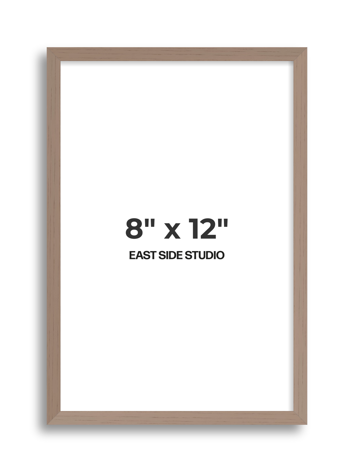 Duo Tone 8" x 12" picture frame