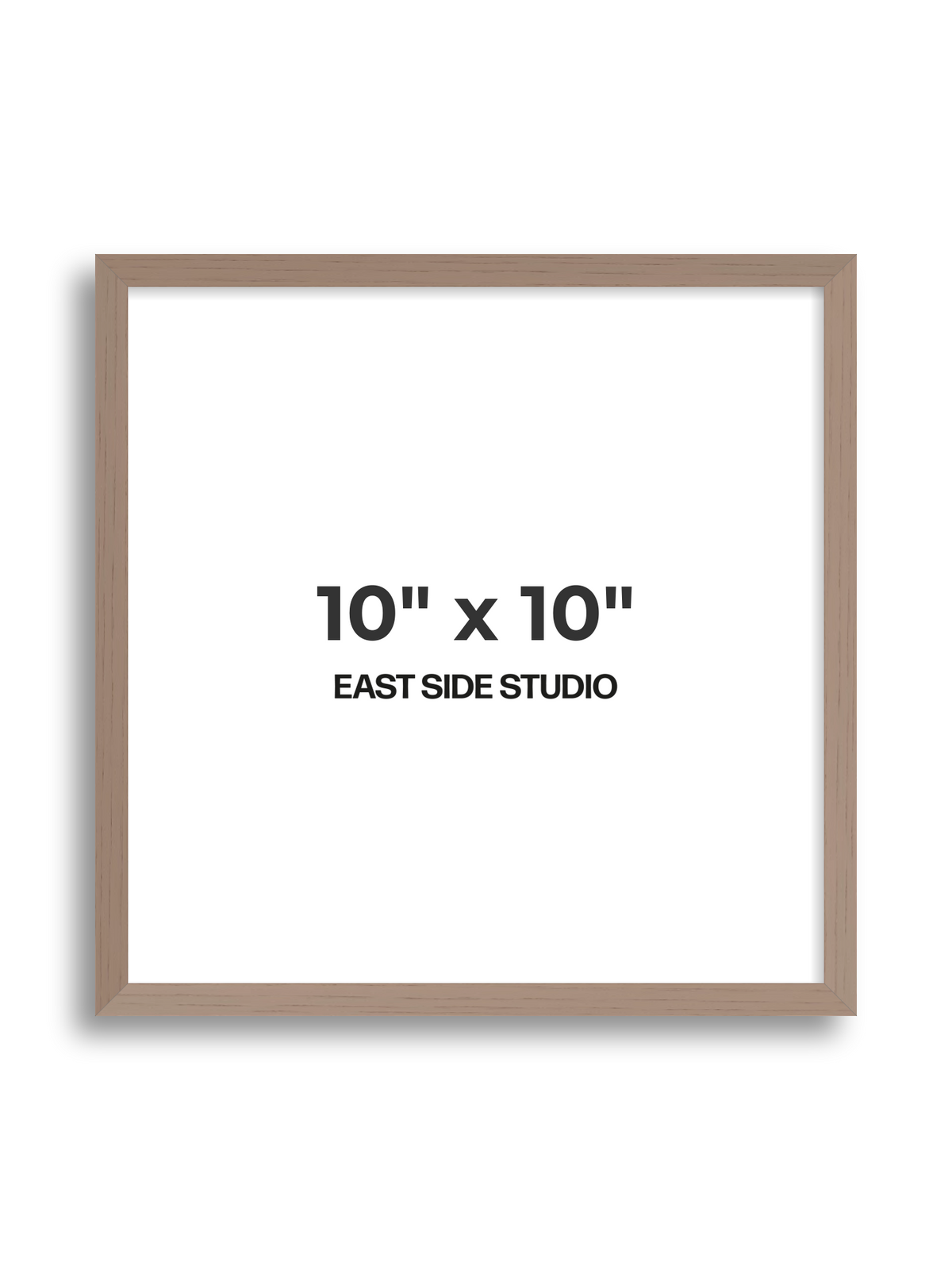 Duo Tone 10" x 10" picture frame