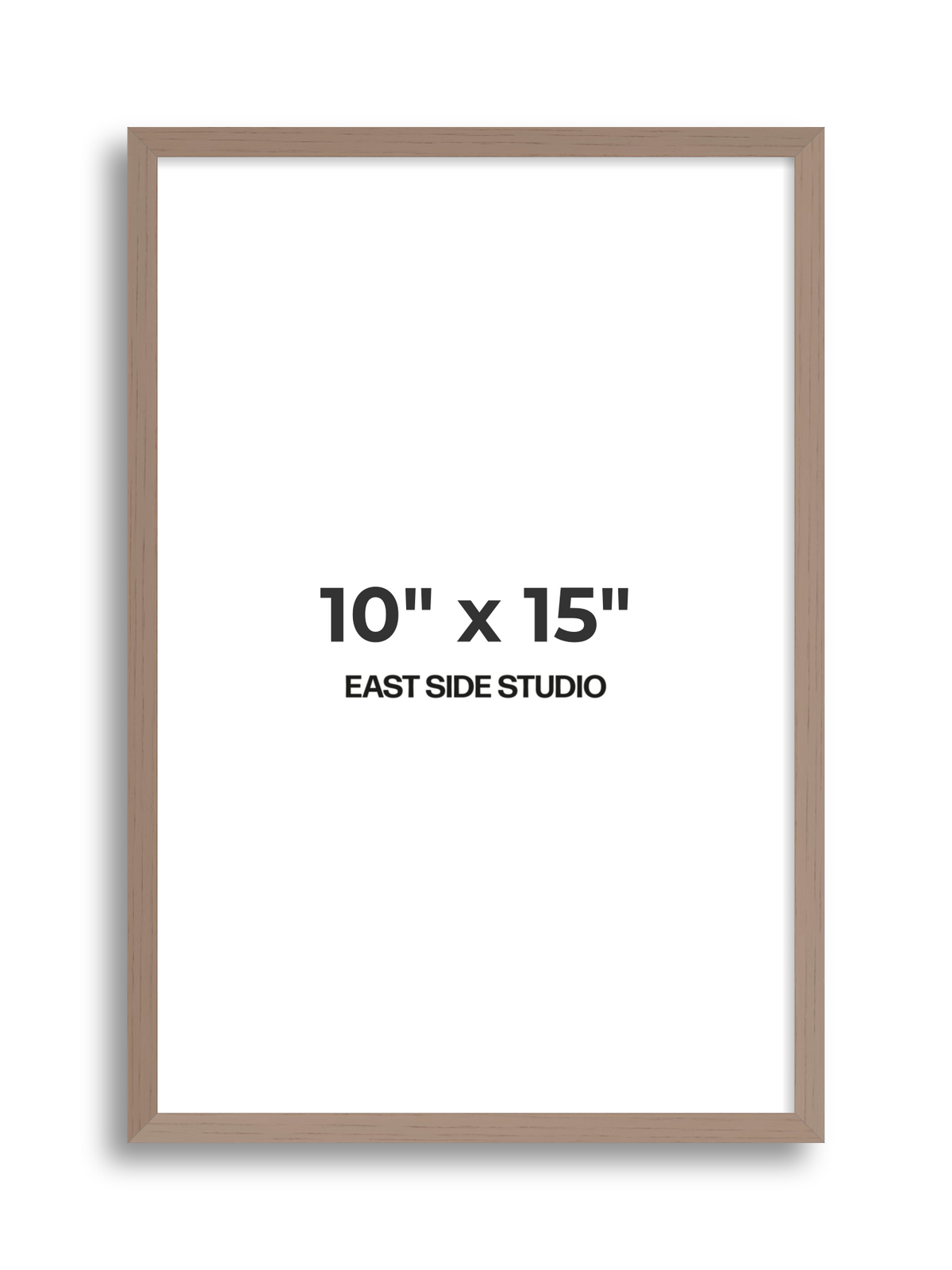 Duo Tone 10" x 15" picture frame