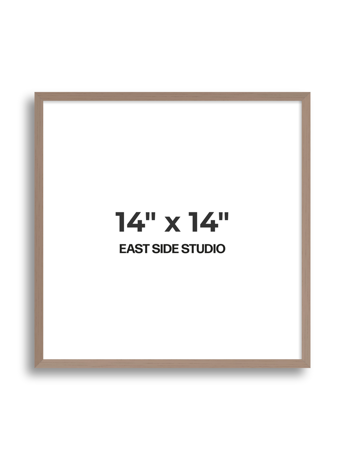 Duo Tone 14" x 14" picture frame