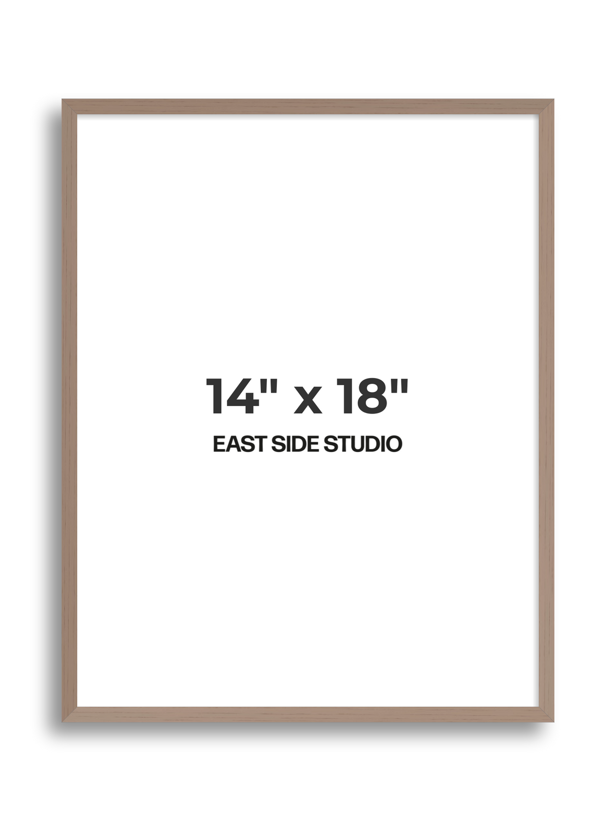 Duo Tone 14" x 18" picture frame