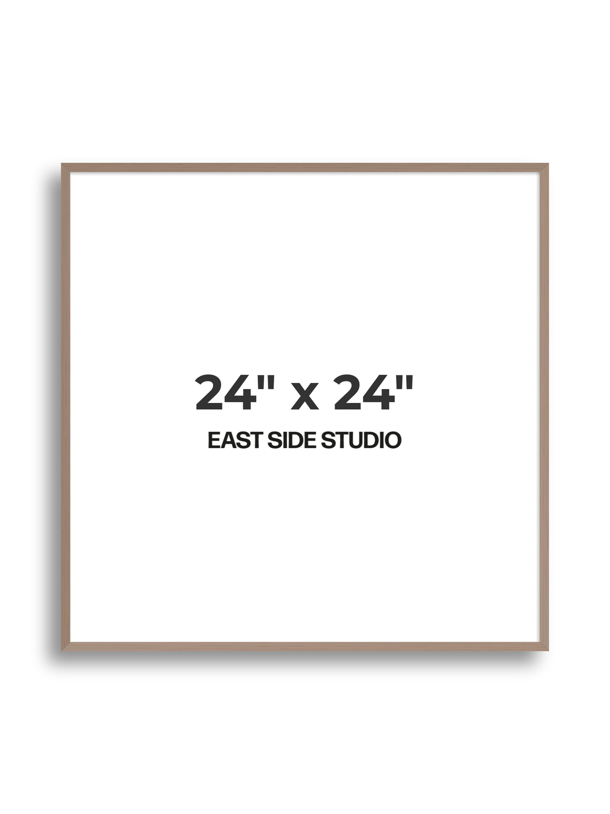 Duo Tone 24" x 24" picture frame