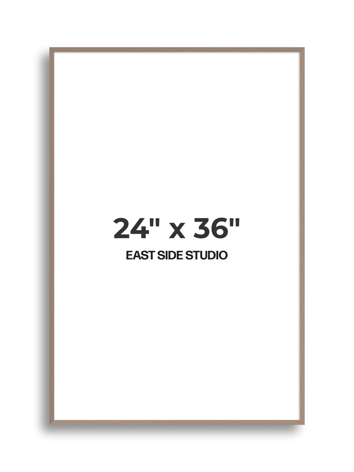 Duo Tone 24" x 36" picture frame