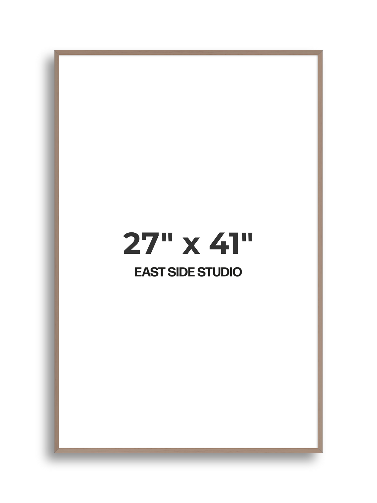 Duo Tone 27" x 41" picture frame
