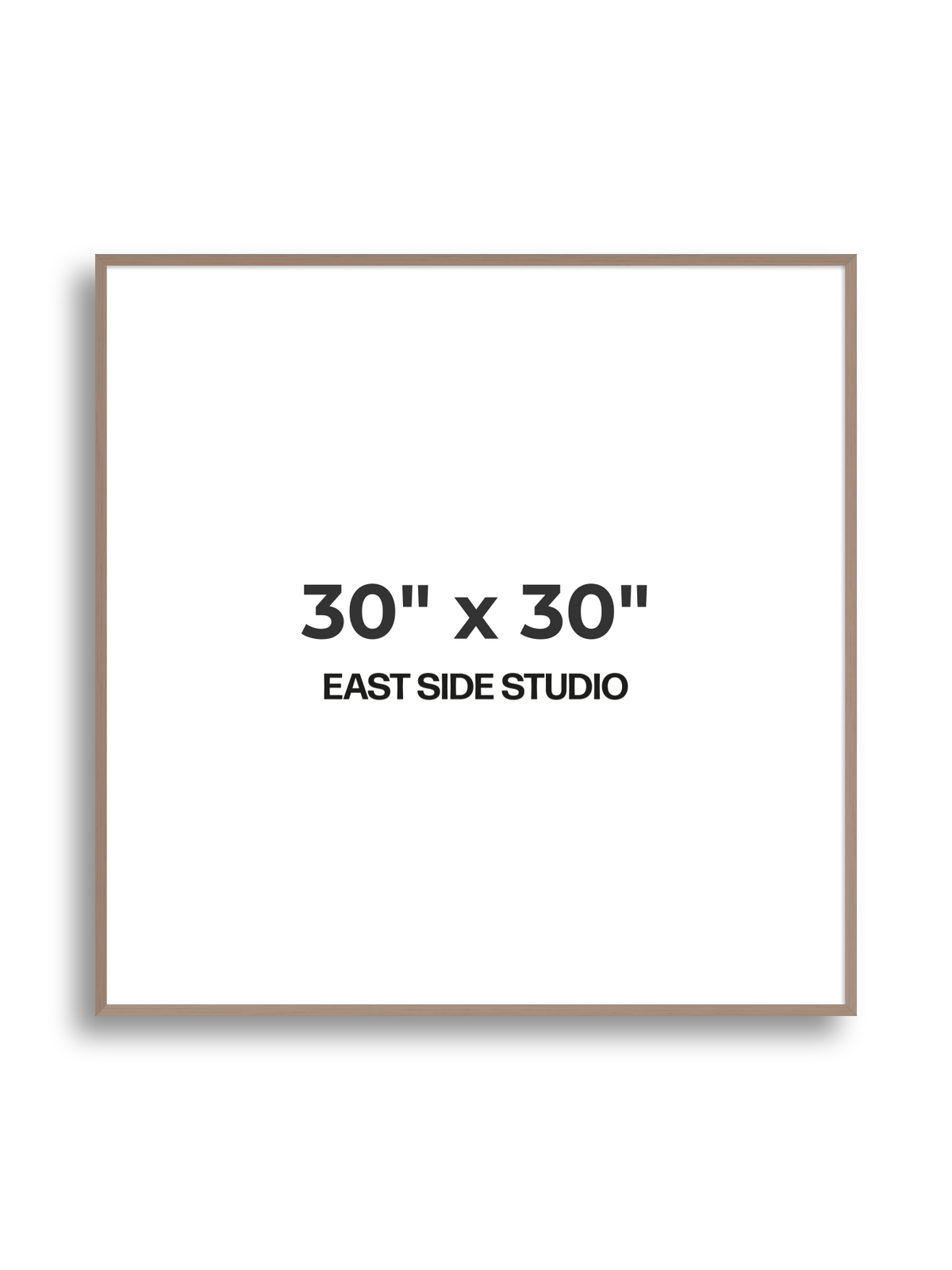 Duo Tone 30" x 30" picture frame