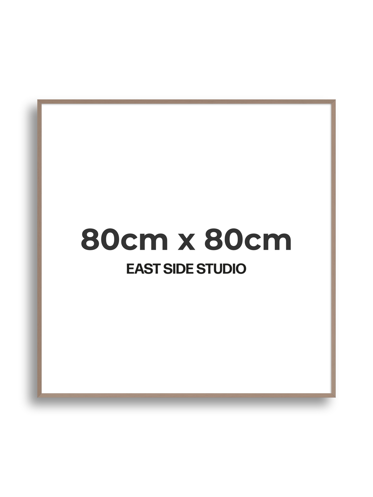 Duo Tone 80cm x 80cm picture frame