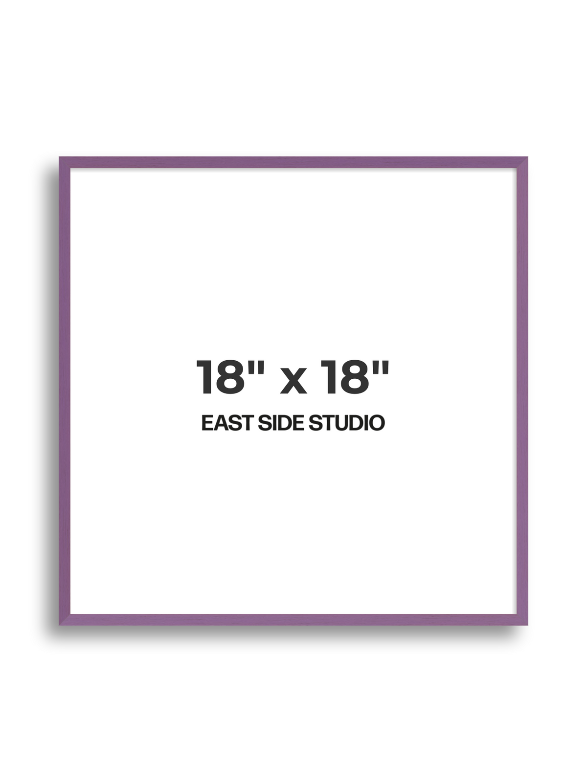 Duo Tone 18" x 18" picture frame