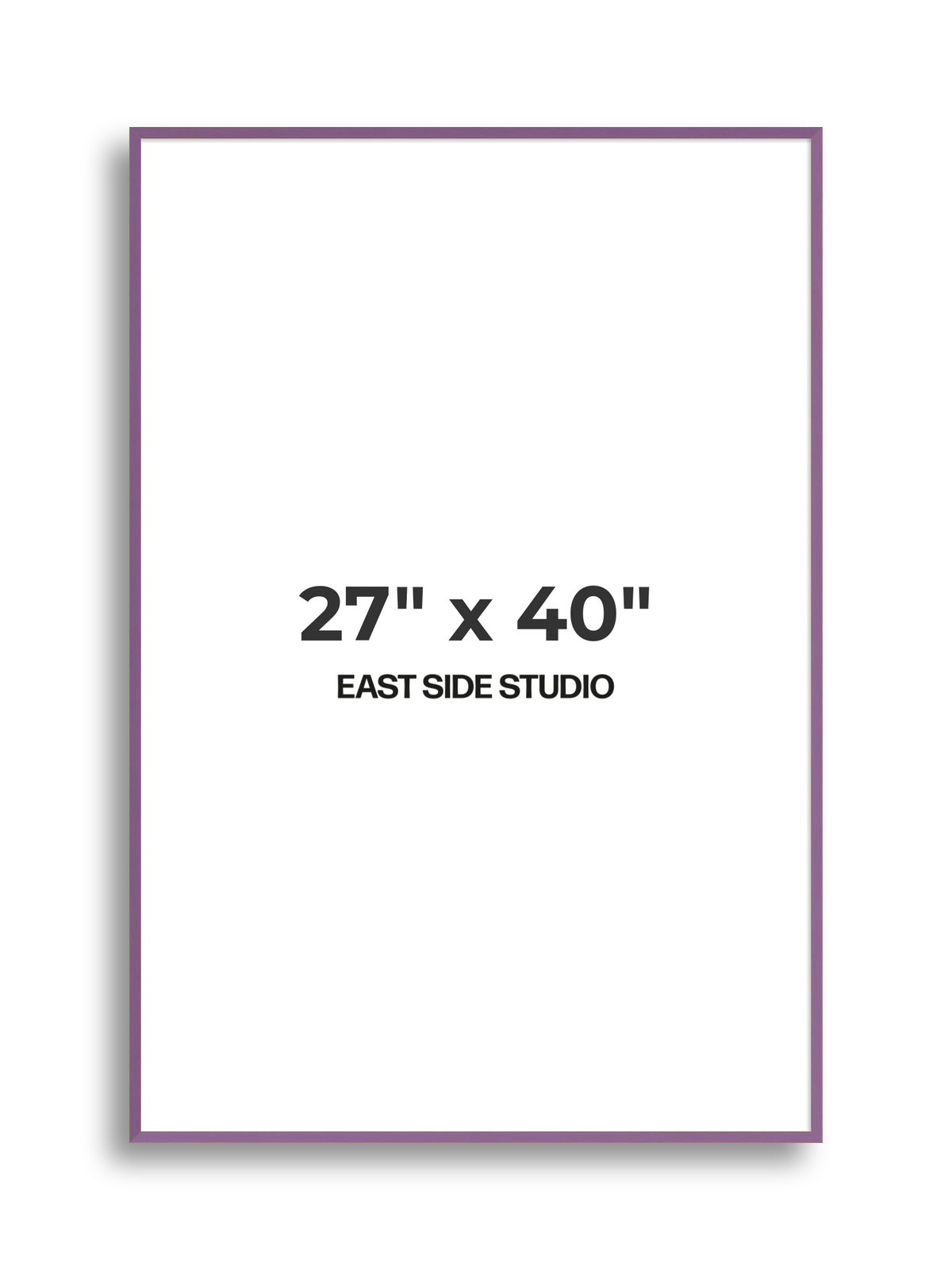 Duo Tone 27" x 40" picture frame