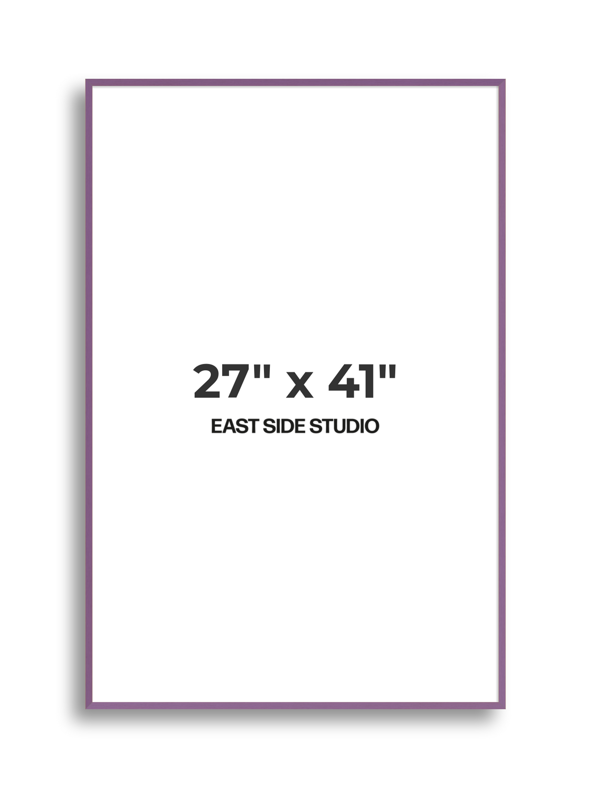Duo Tone 27" x 41" picture frame