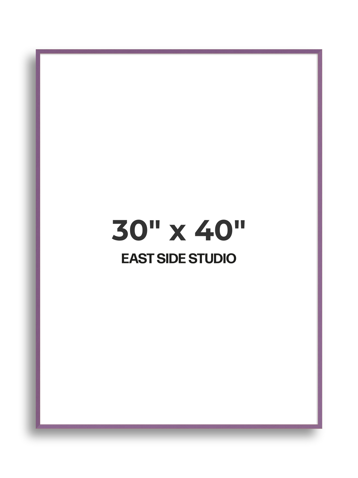 Duo Tone 30" x 40" picture frame