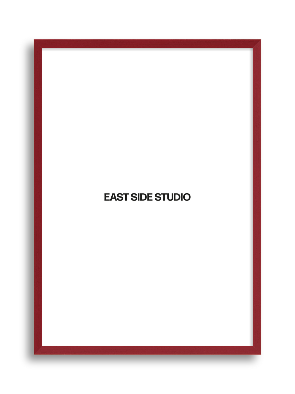 Duo Tone - Cabernet Red picture frame