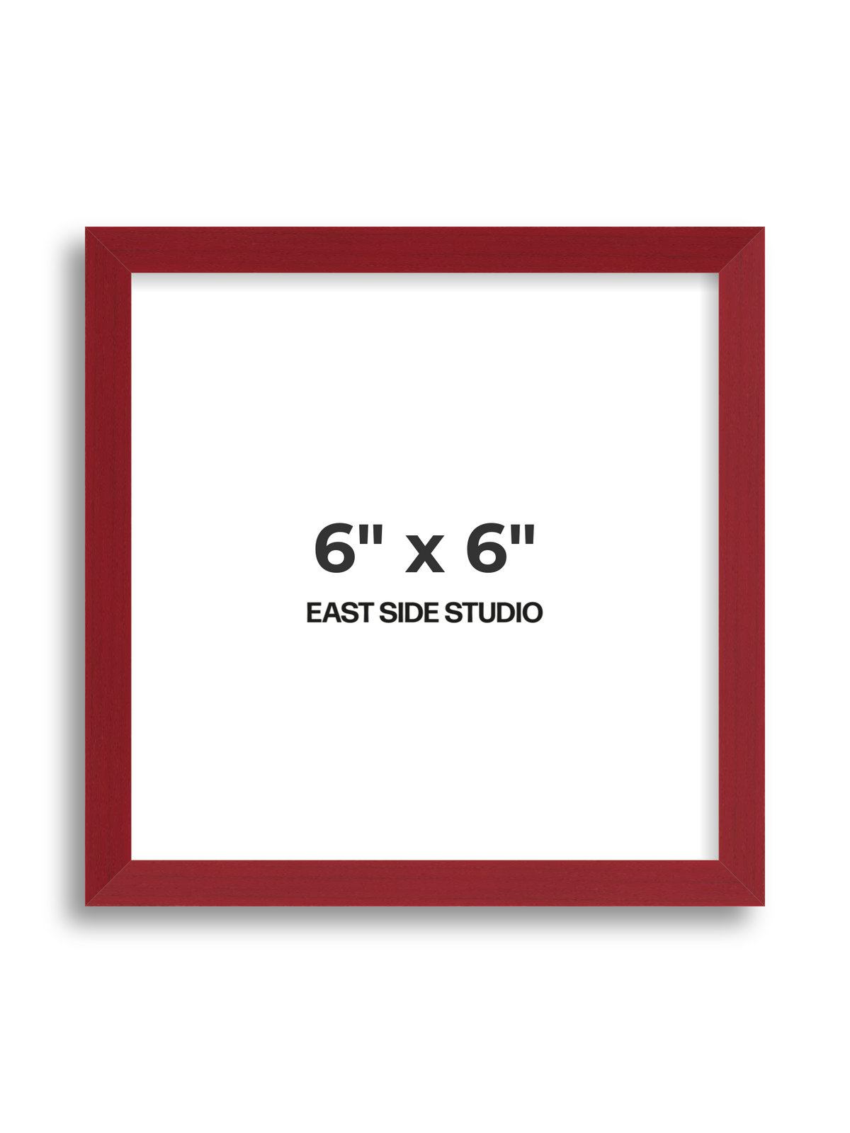 Duo Tone 6" x 6" picture frame