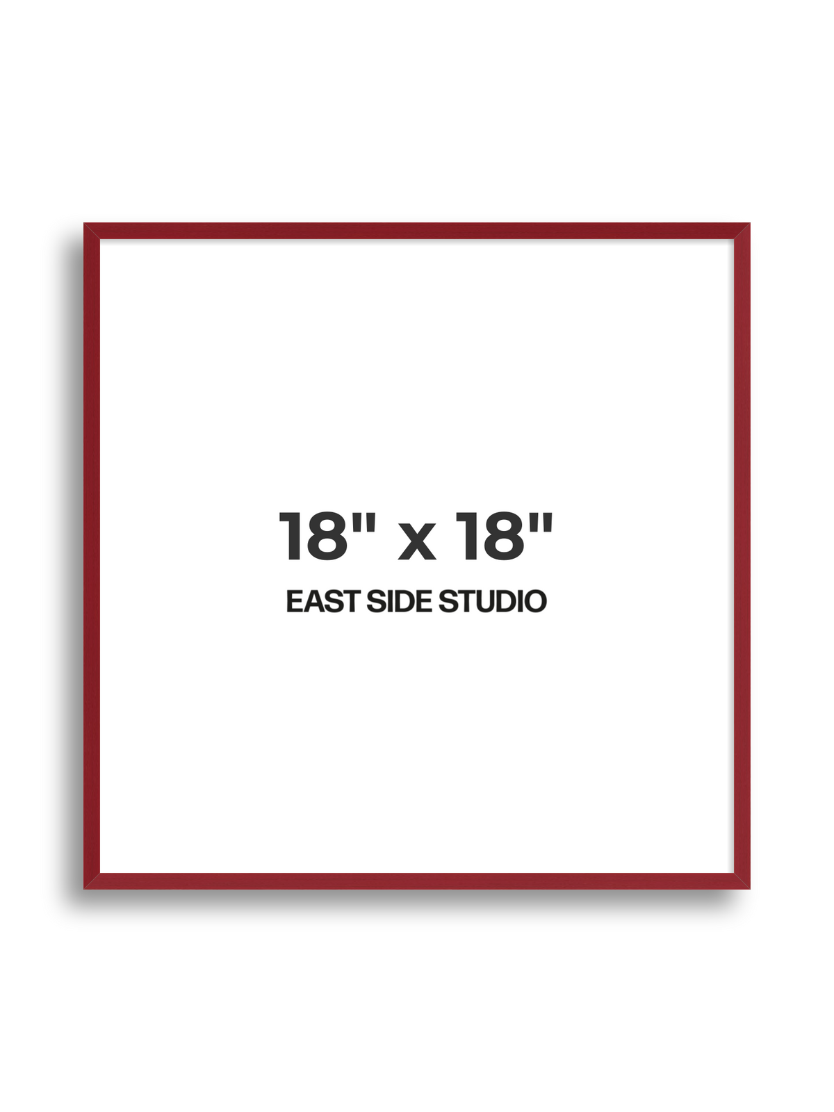 Duo Tone 18" x 18" picture frame