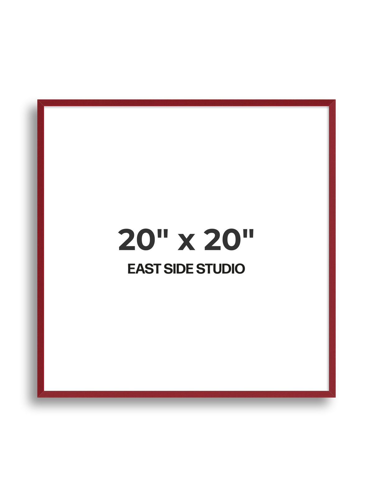 Duo Tone 20" x 20" picture frame