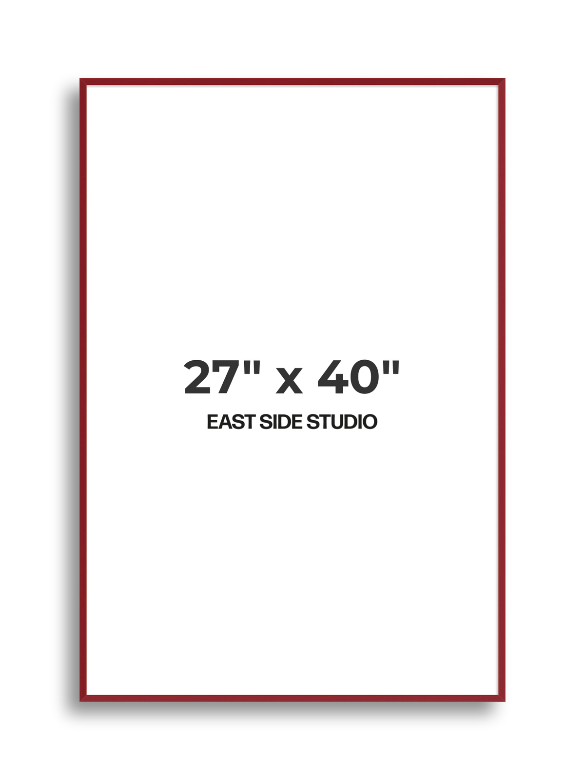 Duo Tone 27" x 40" picture frame