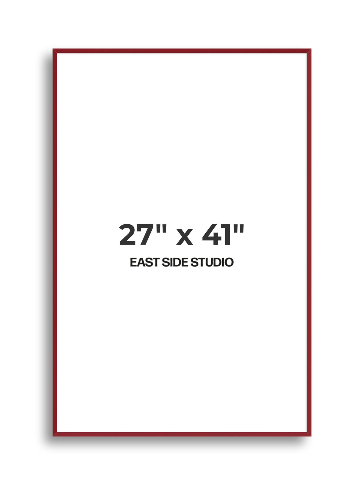 Duo Tone 27" x 41" picture frame