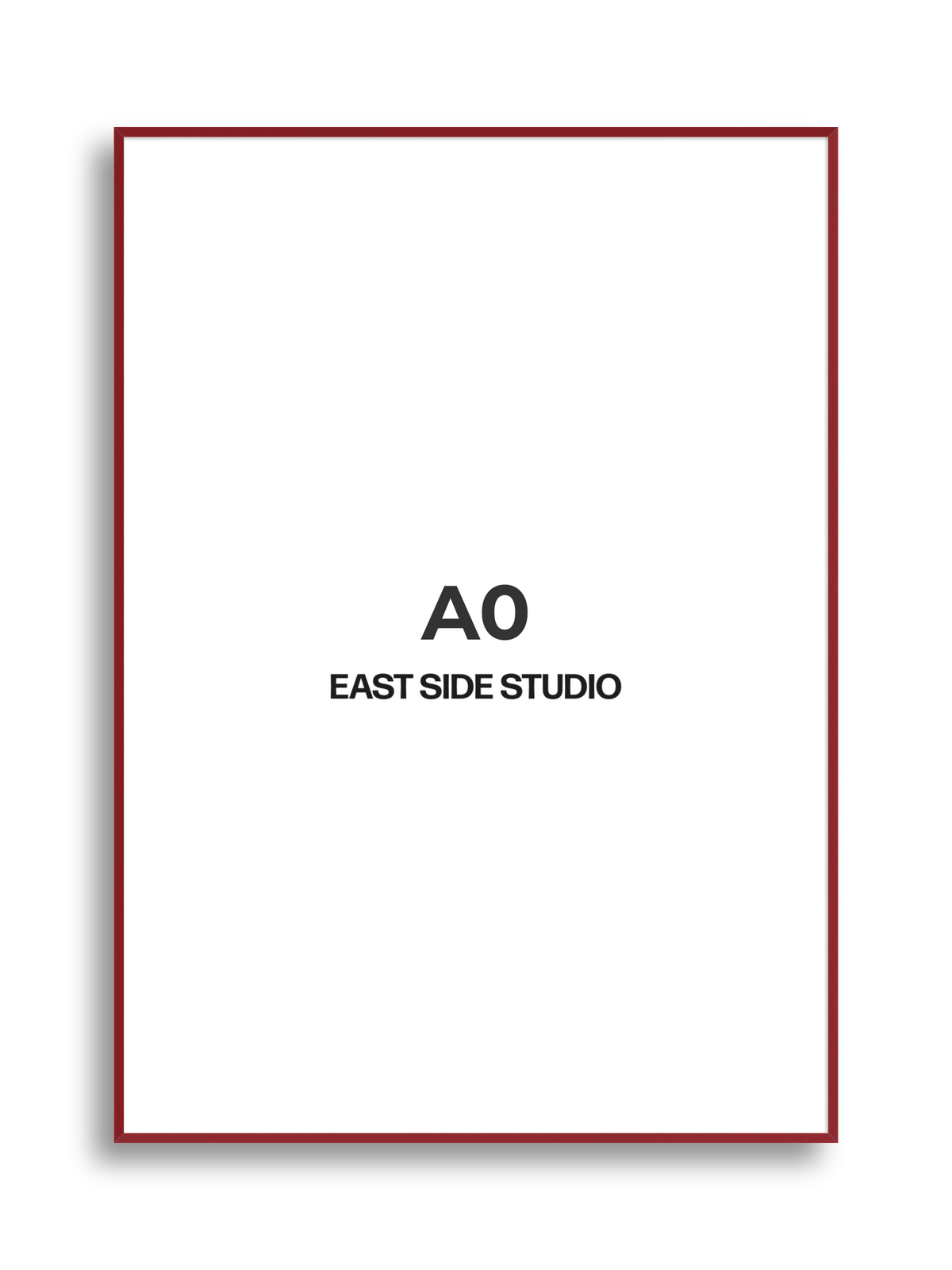 Duo Tone A0 picture frame