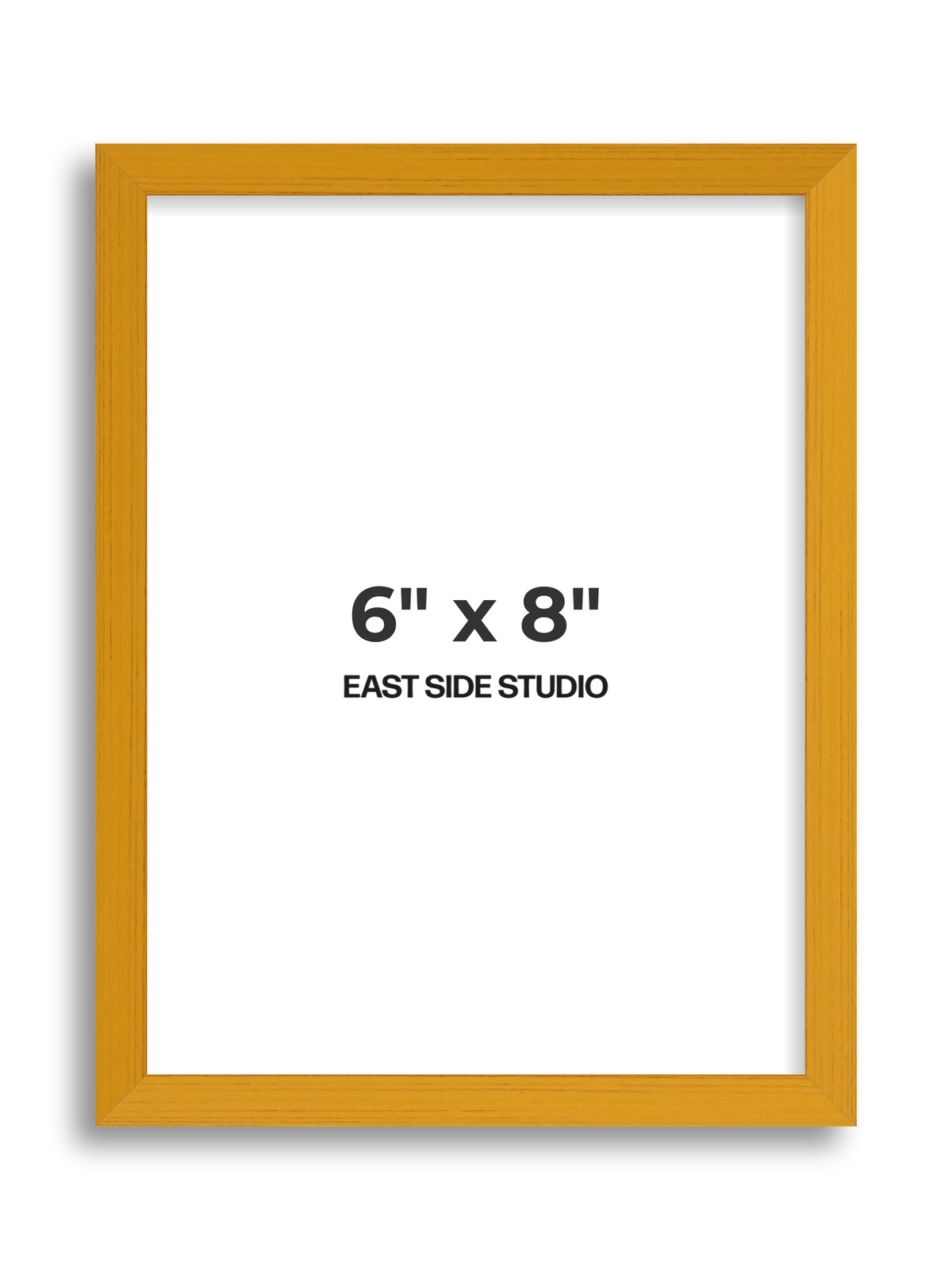 Duo Tone 6" x 8" picture frame