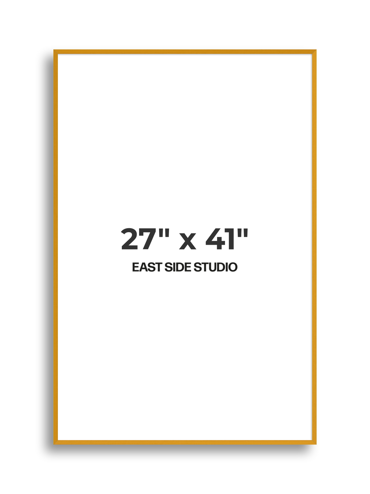 Duo Tone 27" x 41" picture frame