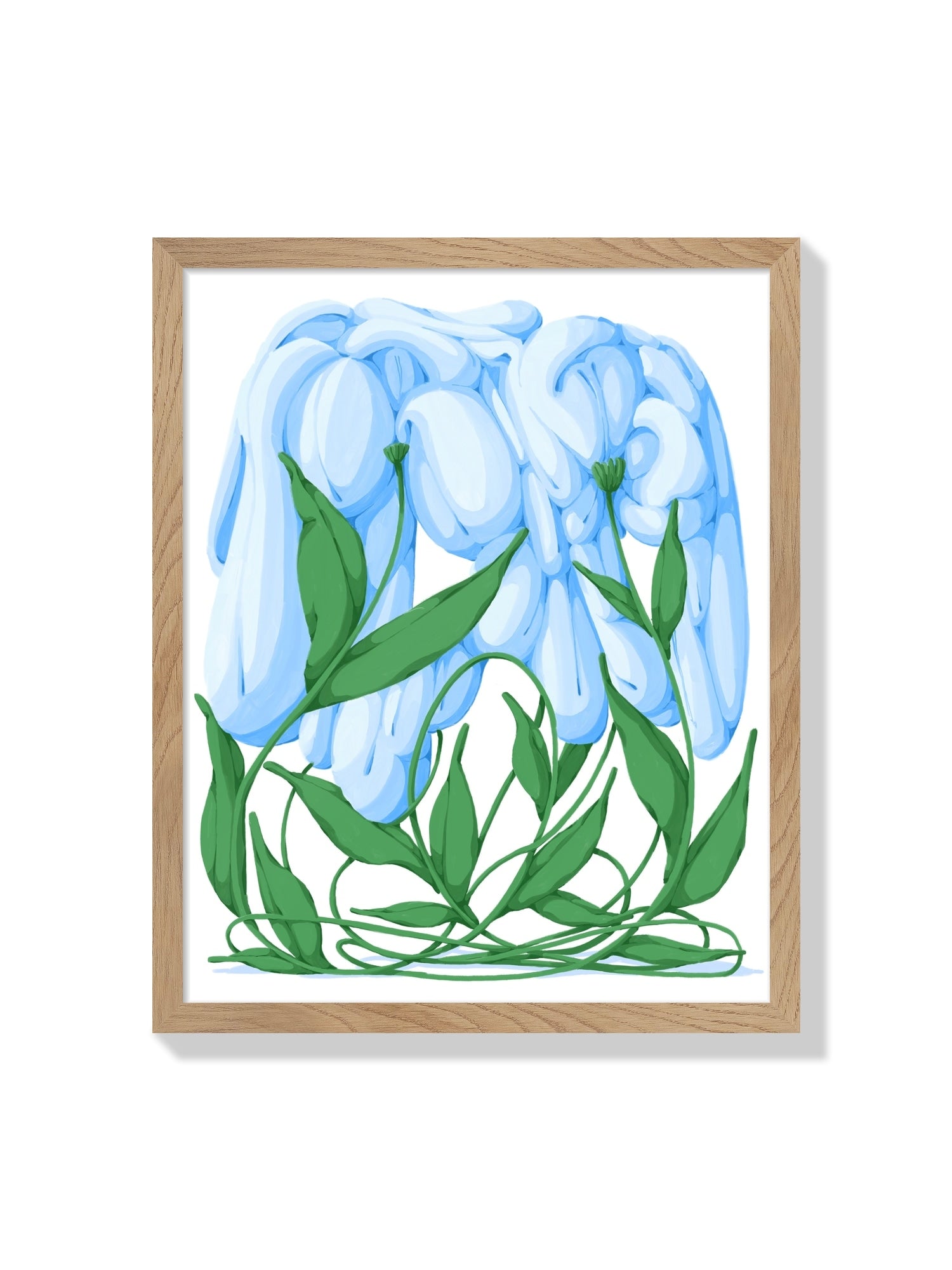 Melting Flower I - Flo Meissner - Natural Frame |frame=Natural Frame|