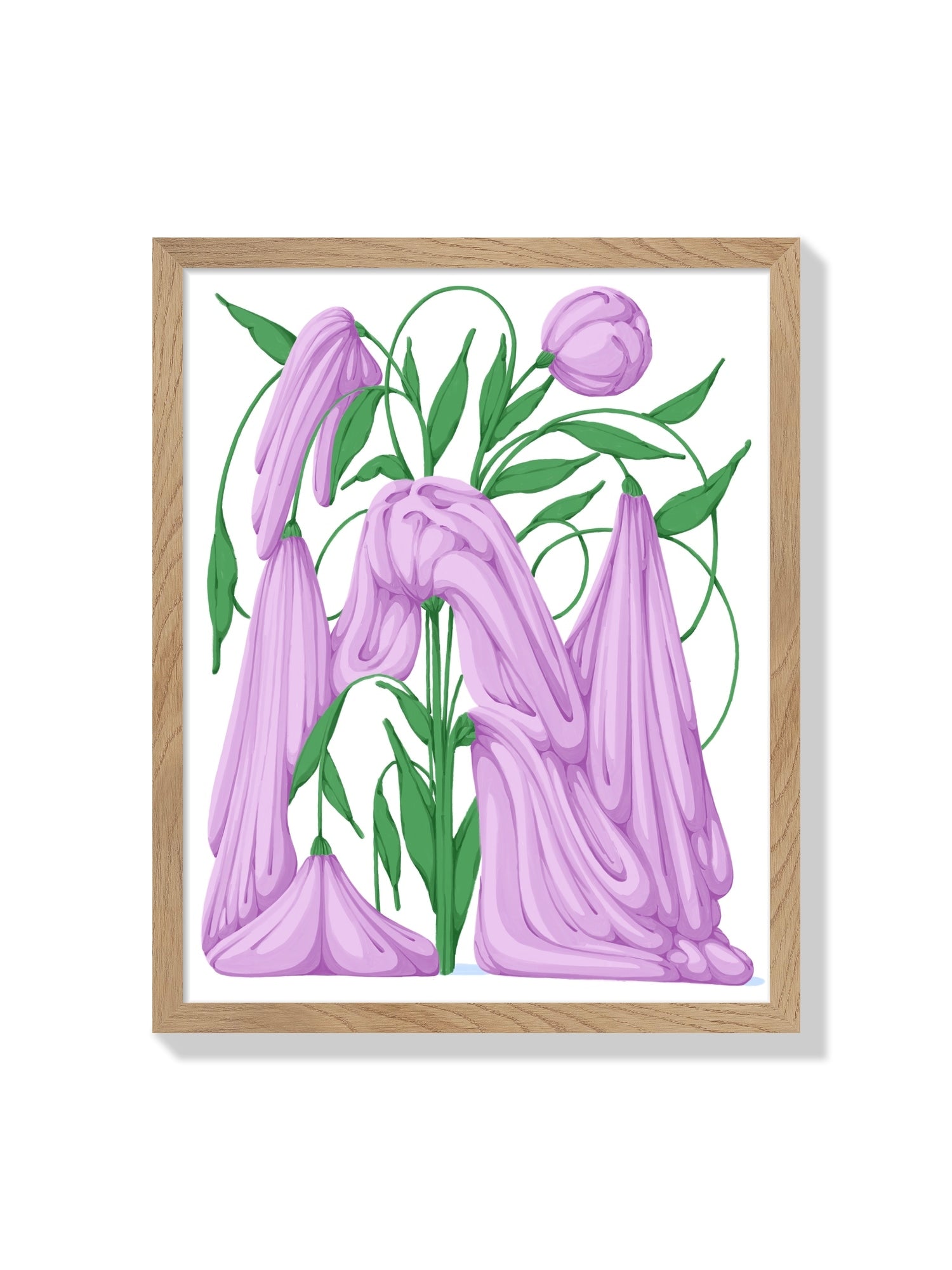 Melting Flower IV - Flo Meissner - Natural Frame |frame=Natural Frame|