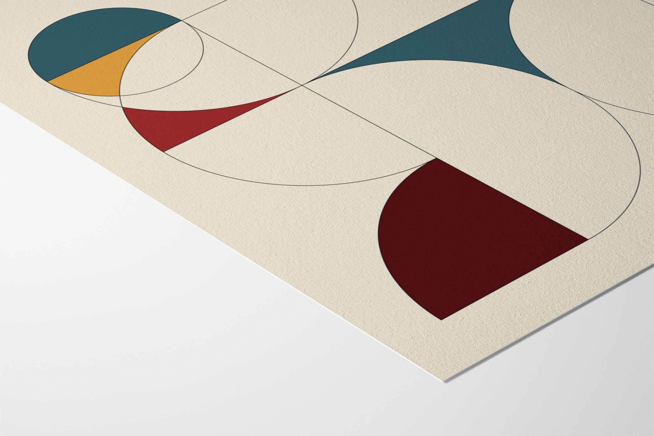 Mid-Century Nº3 - Hahnemuhle German Etching 310gsm |frame=Hahnemuhle German Etching 310gsm|