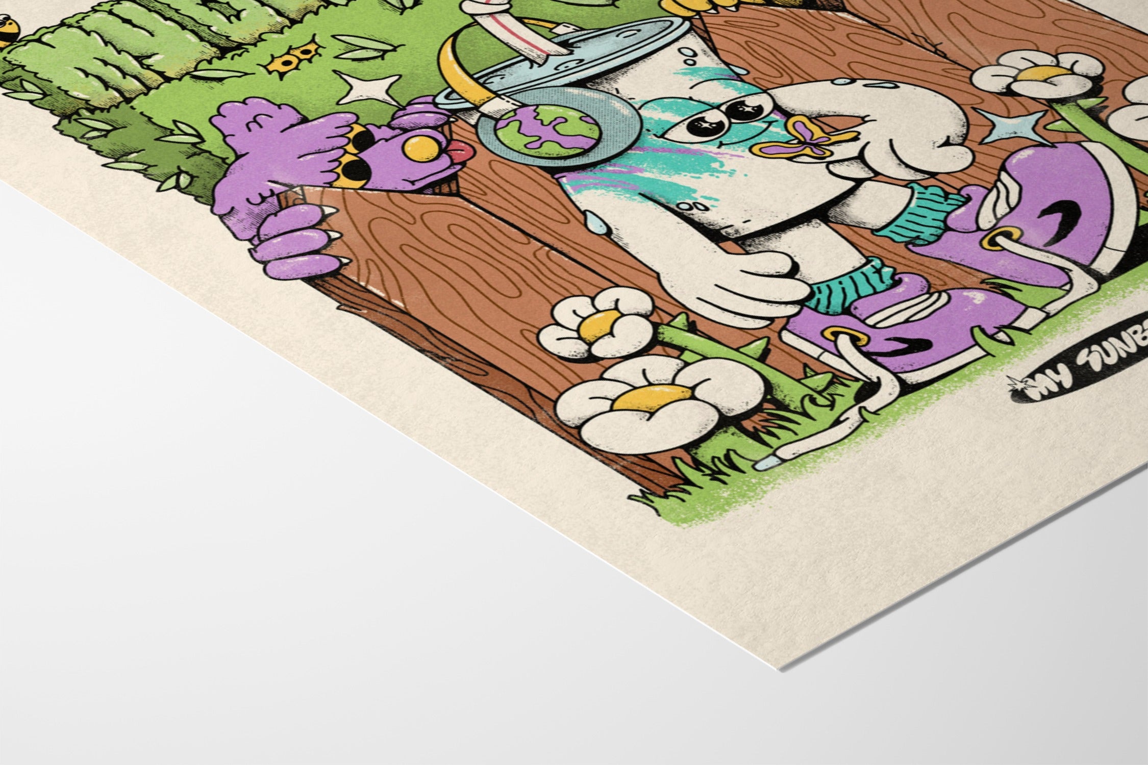 My Own World - My Sunbeam - Fine Art Paper 200gsm |frame=Fine Art Paper 200gsm|
