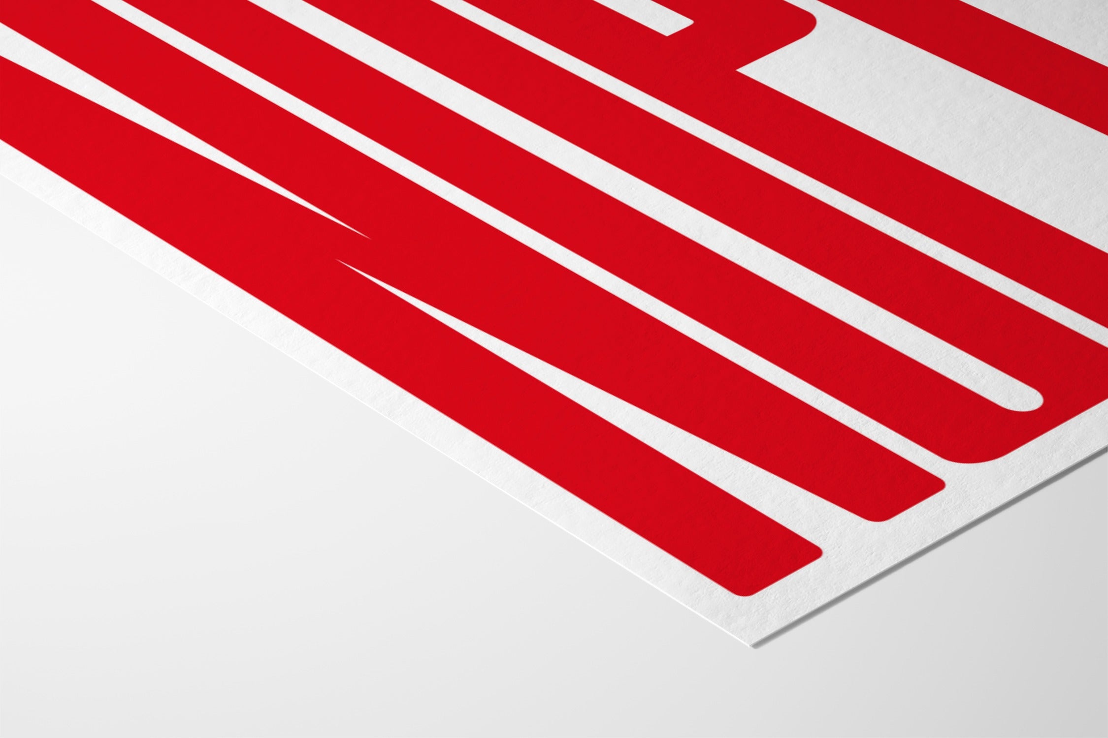 NOPE - Crimson - Fine Art Paper 200gsm |frame=Fine Art Paper 200gsm|