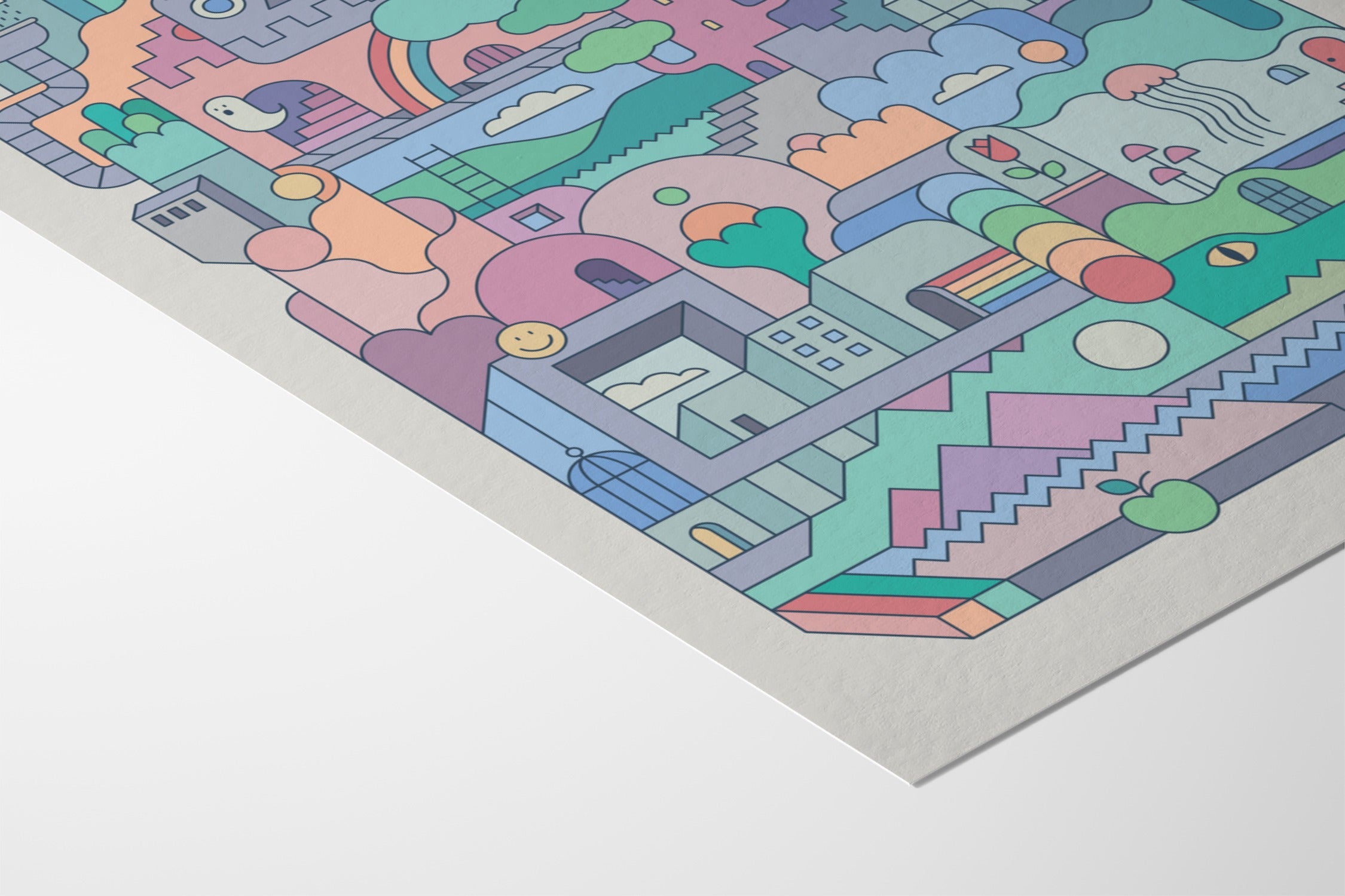 Oneirism (Daydream) - Rick Crane - Fine Art Paper 200gsm |frame=Fine Art Paper 200gsm|
