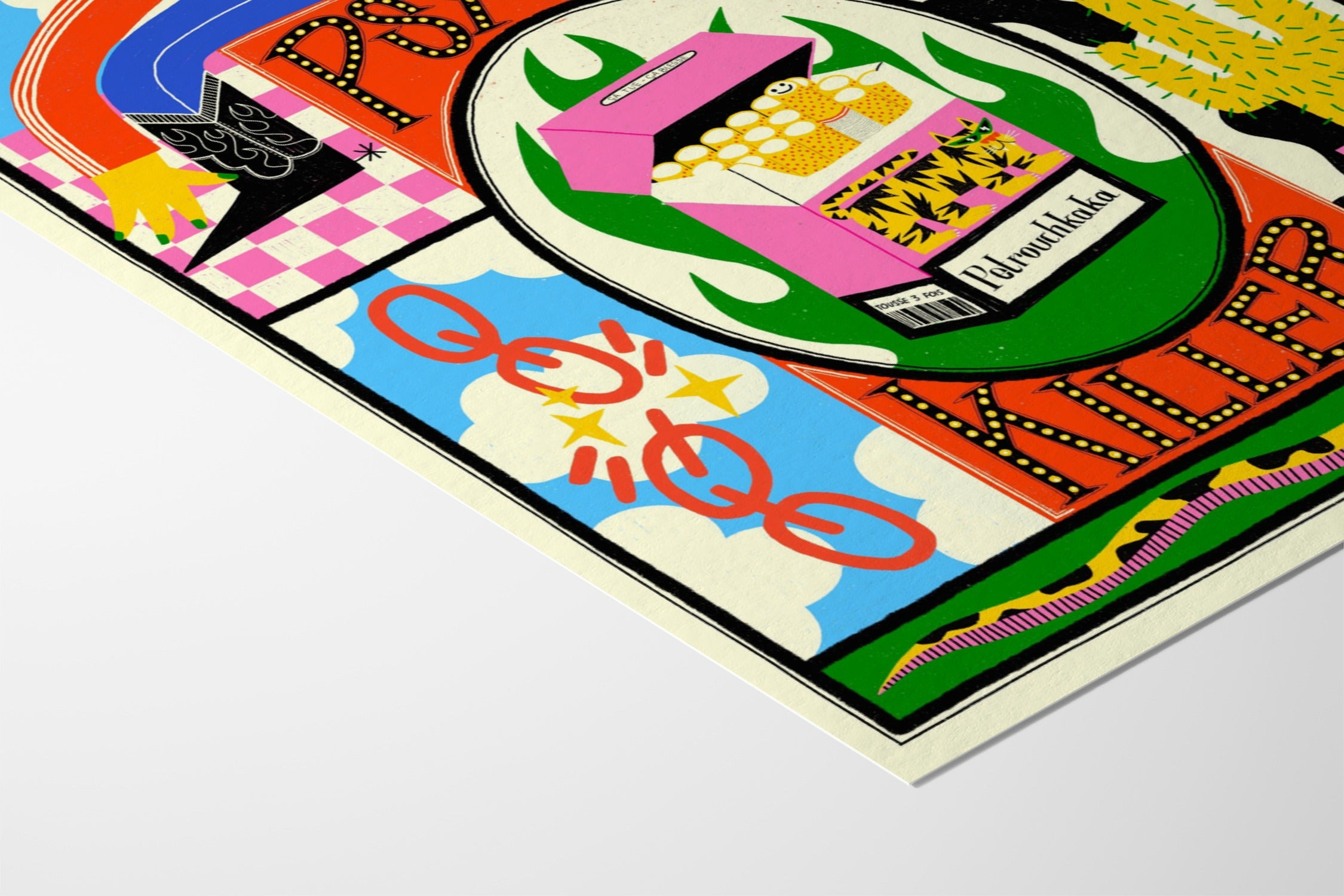 Psycho-Killer - Petrouchkaka - Fine Art Paper 200gsm |frame=Fine Art Paper 200gsm|
