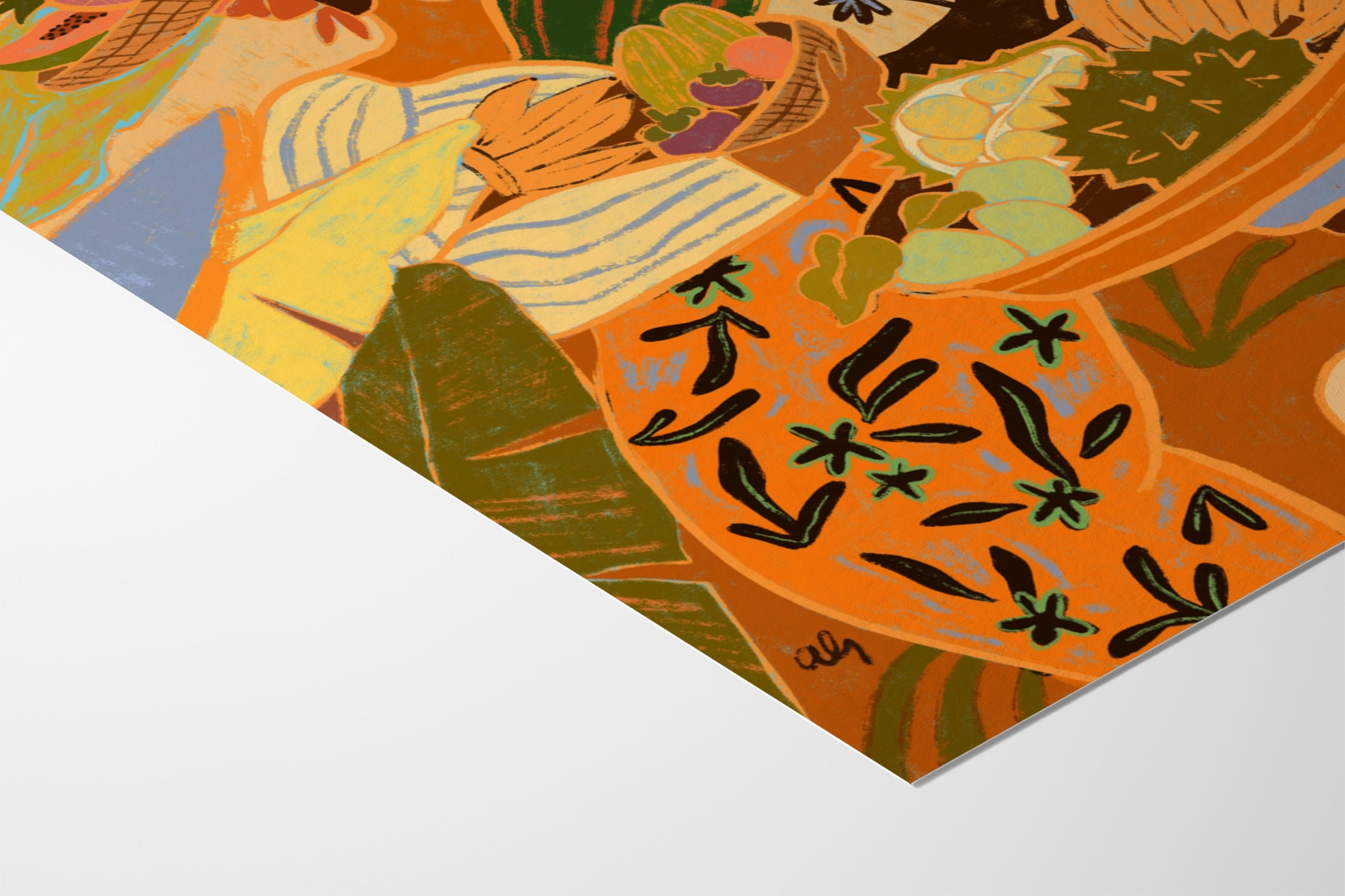 Season of Abundance - Arty Guava - Fine Art Paper 200gsm |frame=Fine Art Paper 200gsm|