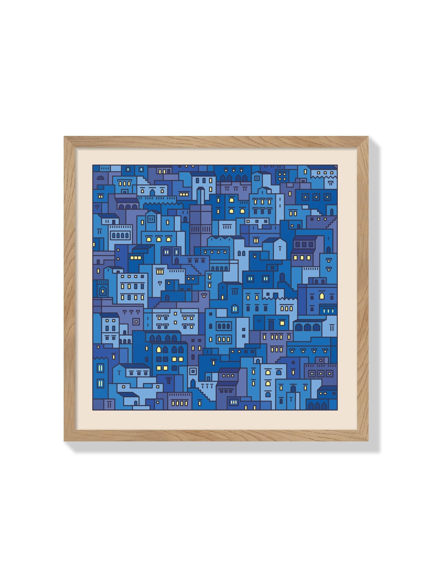 Settlements 04 – Chefchaouen, Morocco - Rick Crane - Natural Frame |frame=Natural Frame|