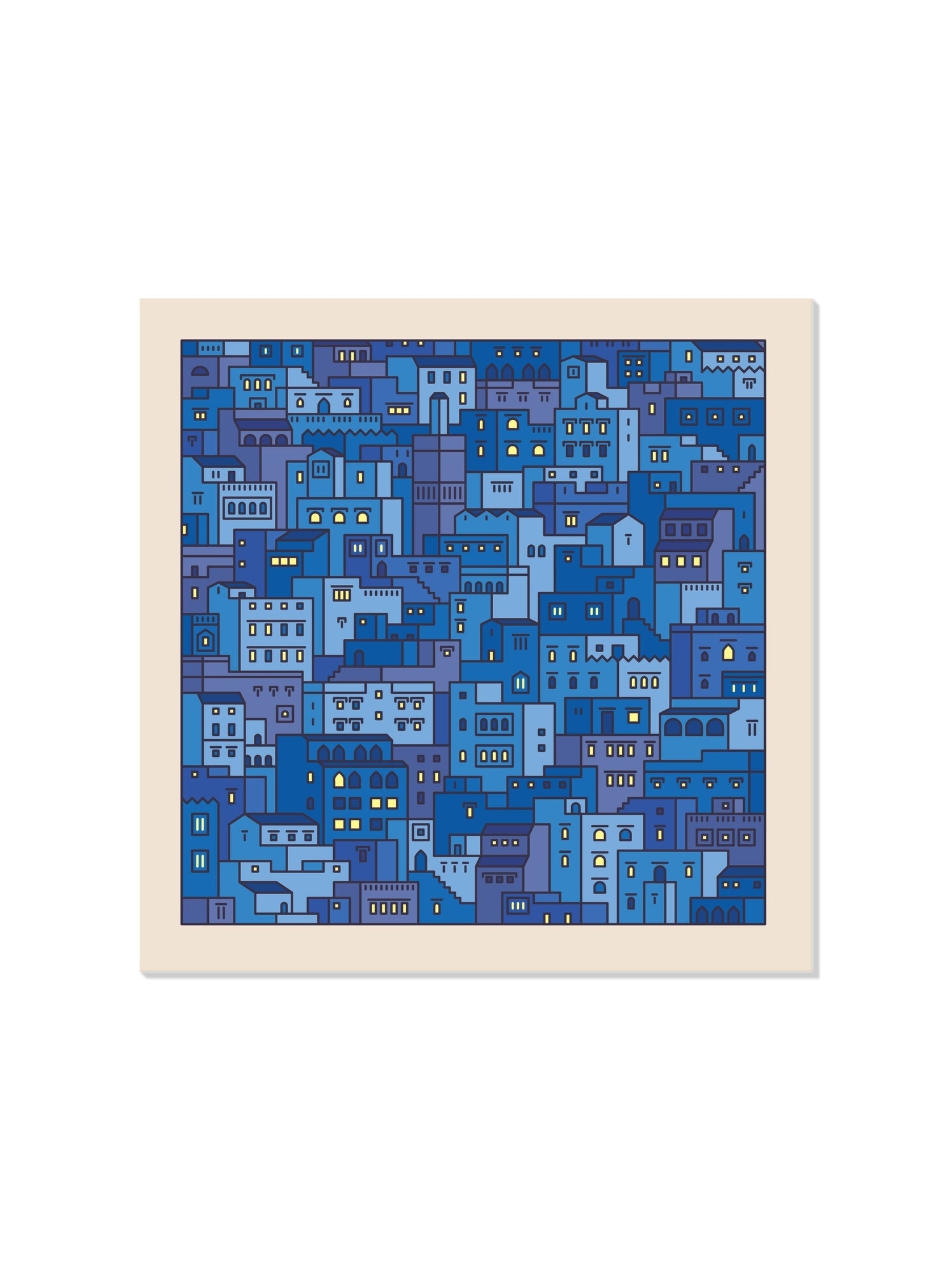 Settlements 04 – Chefchaouen, Morocco - Rick Crane - Unframed |frame=Unframed|