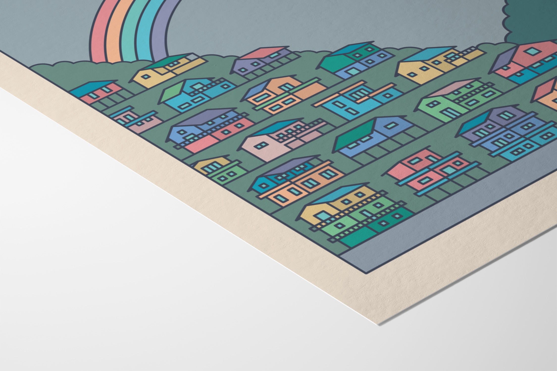 Settlements 05 – Baguio, Philippines - Rick Crane - Fine Art Paper 200gsm |frame=Fine Art Paper 200gsm|