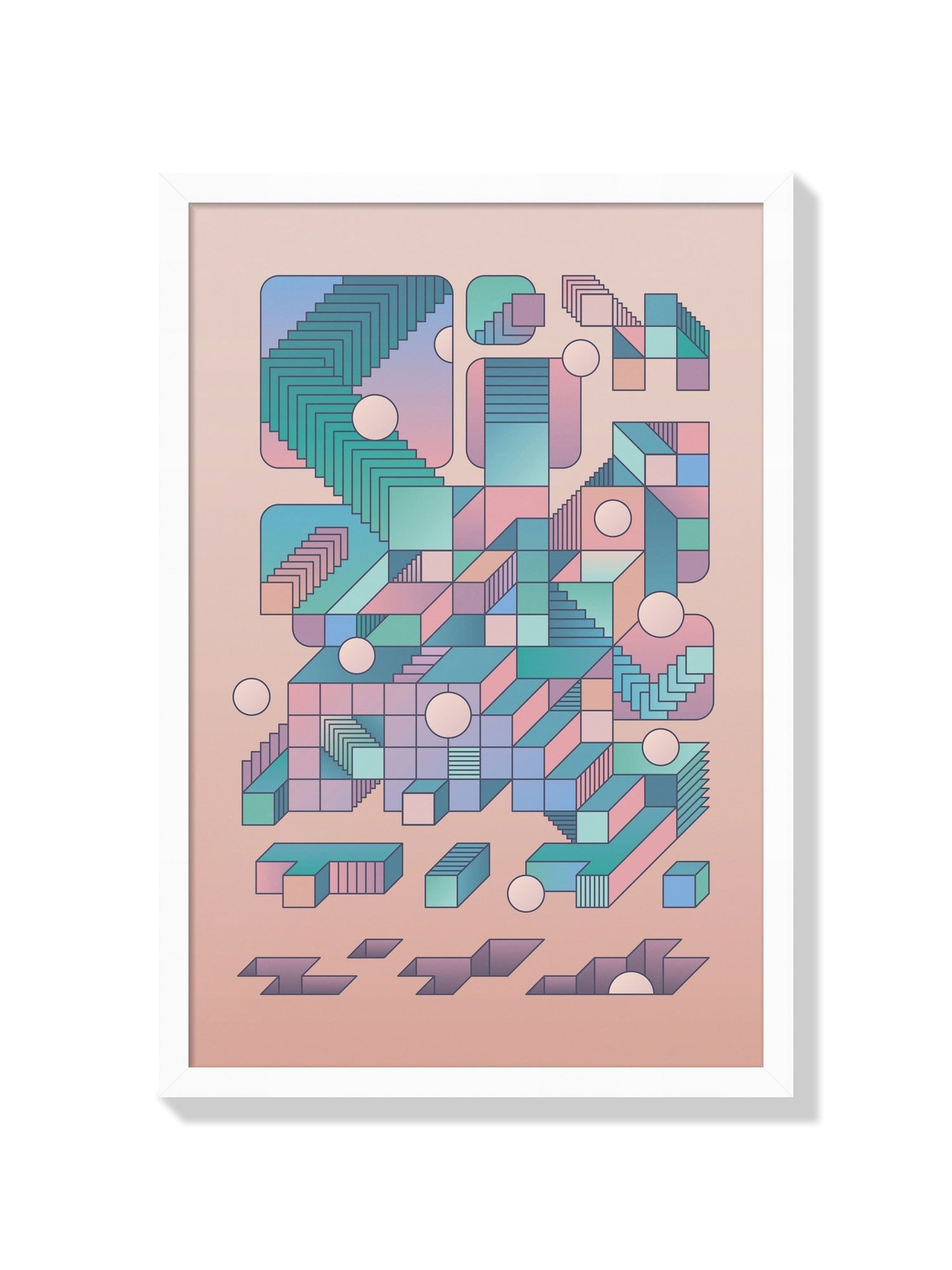 Shape Shift 05 - Rick Crane - White Frame |frame=White Frame|