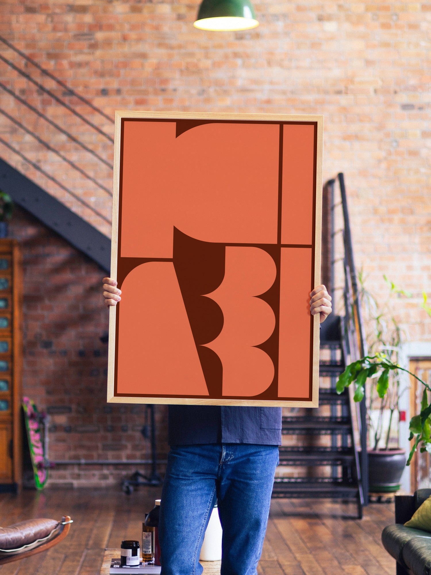 Shapes 1 - Linus Lohoff - A1 - Natural Wood Frame |frame=A1 - Natural Wood Frame| |type=lifestyle|