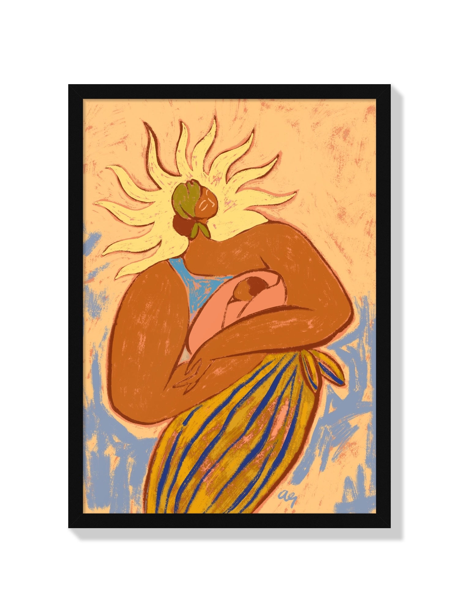 She Is The Sun - Arty Guava - Black Frame |frame=Black Frame|