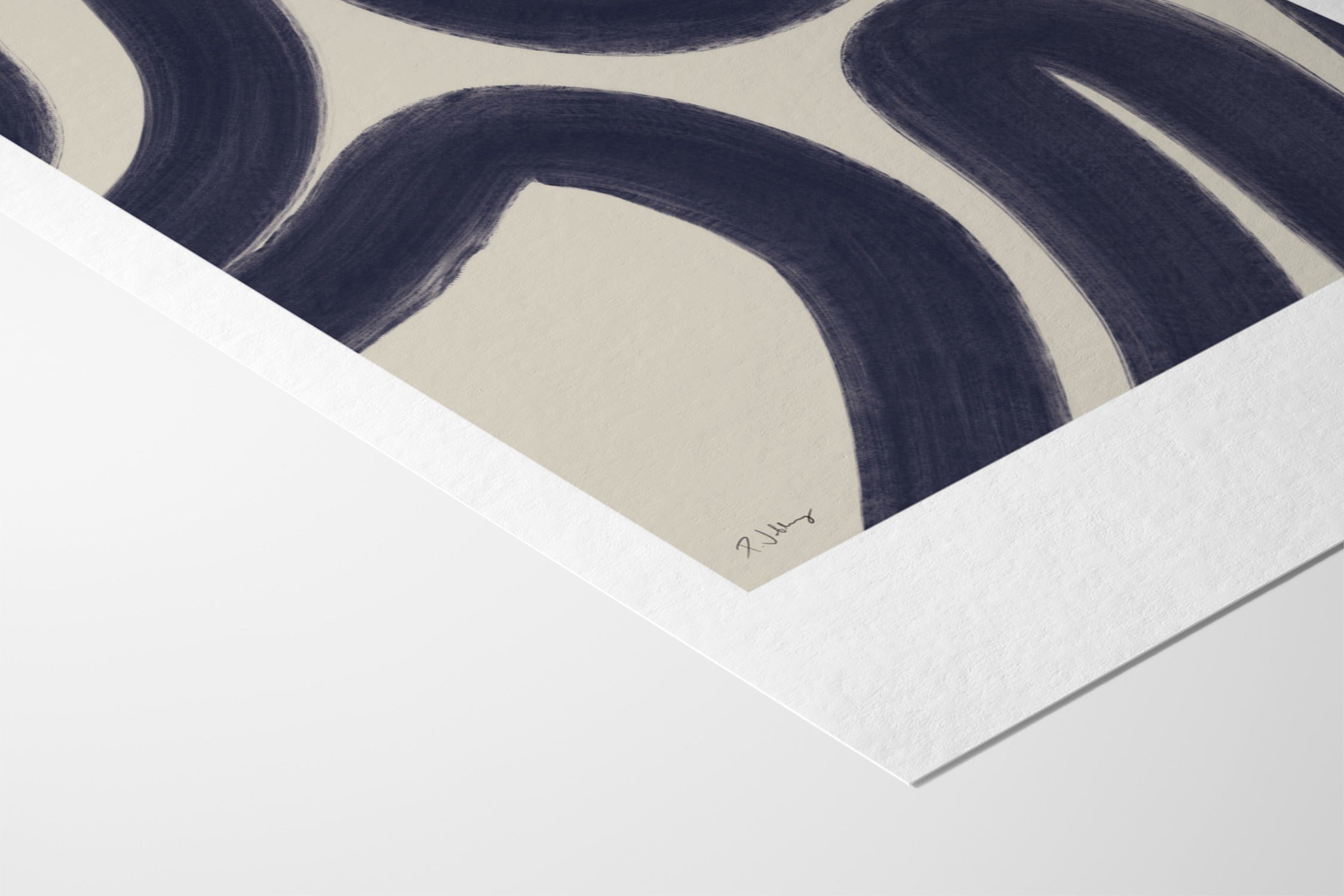 Simple Strokes IIII - Fine Art Paper 200gsm |frame=Fine Art Paper 200gsm|