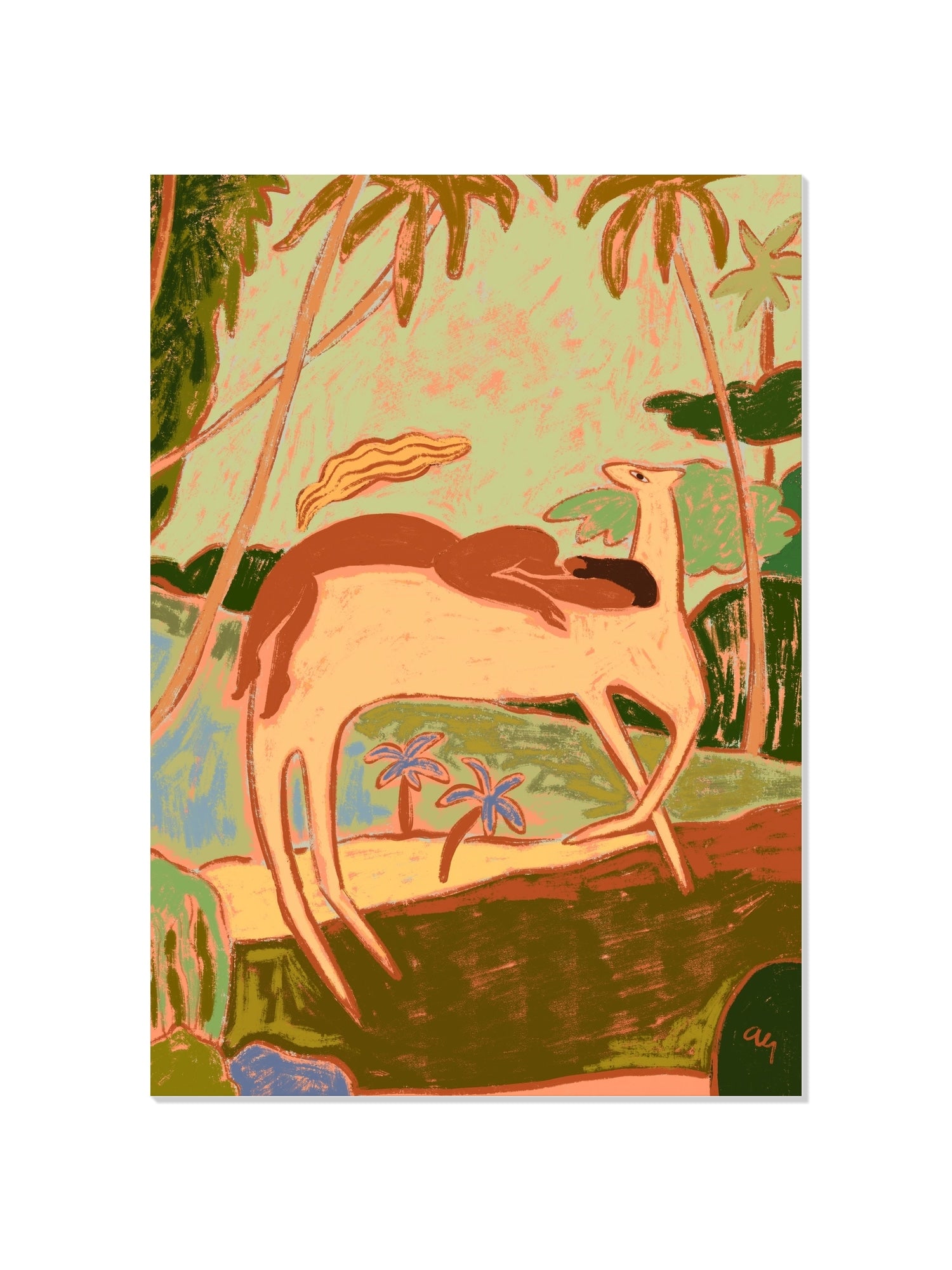 Spirit Horse - Arty Guava - Unframed |frame=Unframed|