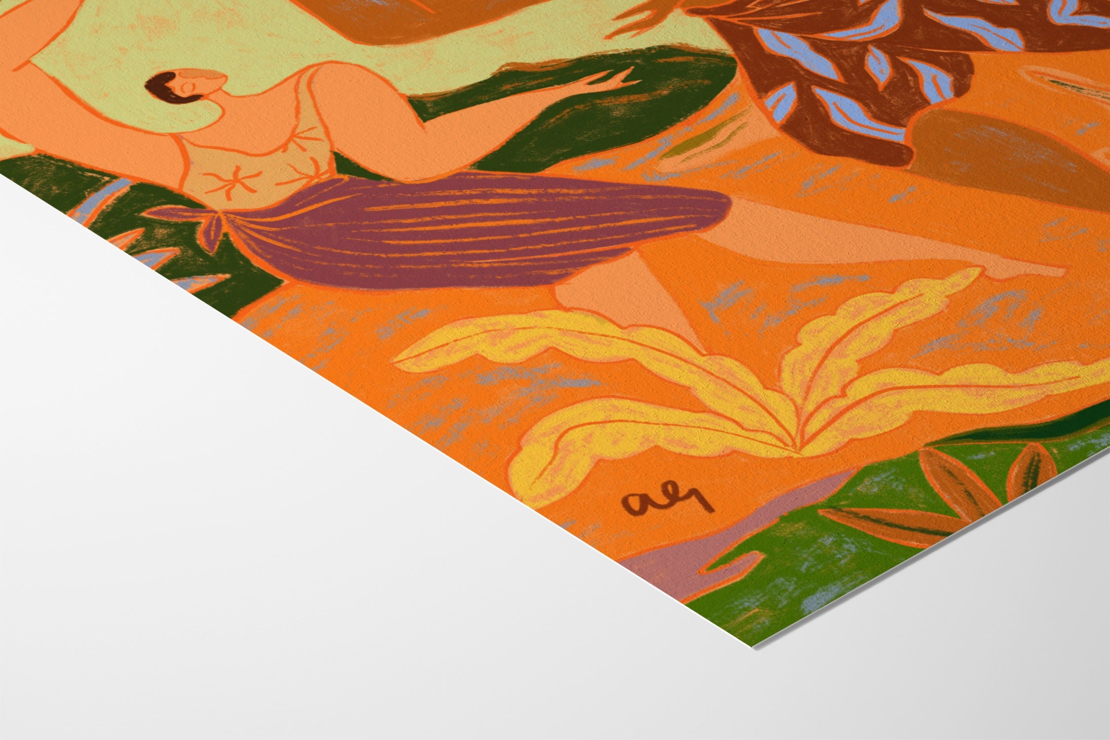 Summer in Motion - Arty Guava - Hahnemuhle German Etching 310gsm |frame=Hahnemuhle German Etching 310gsm|