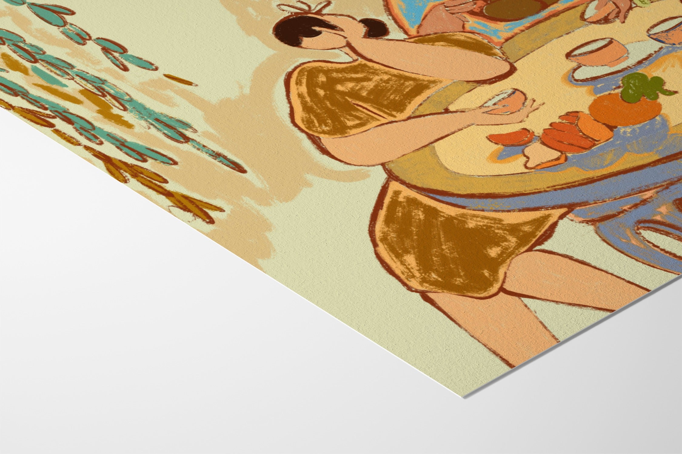 Tea Ceremony - Arty Guava - Hahnemuhle German Etching 310gsm |frame=Hahnemuhle German Etching 310gsm|