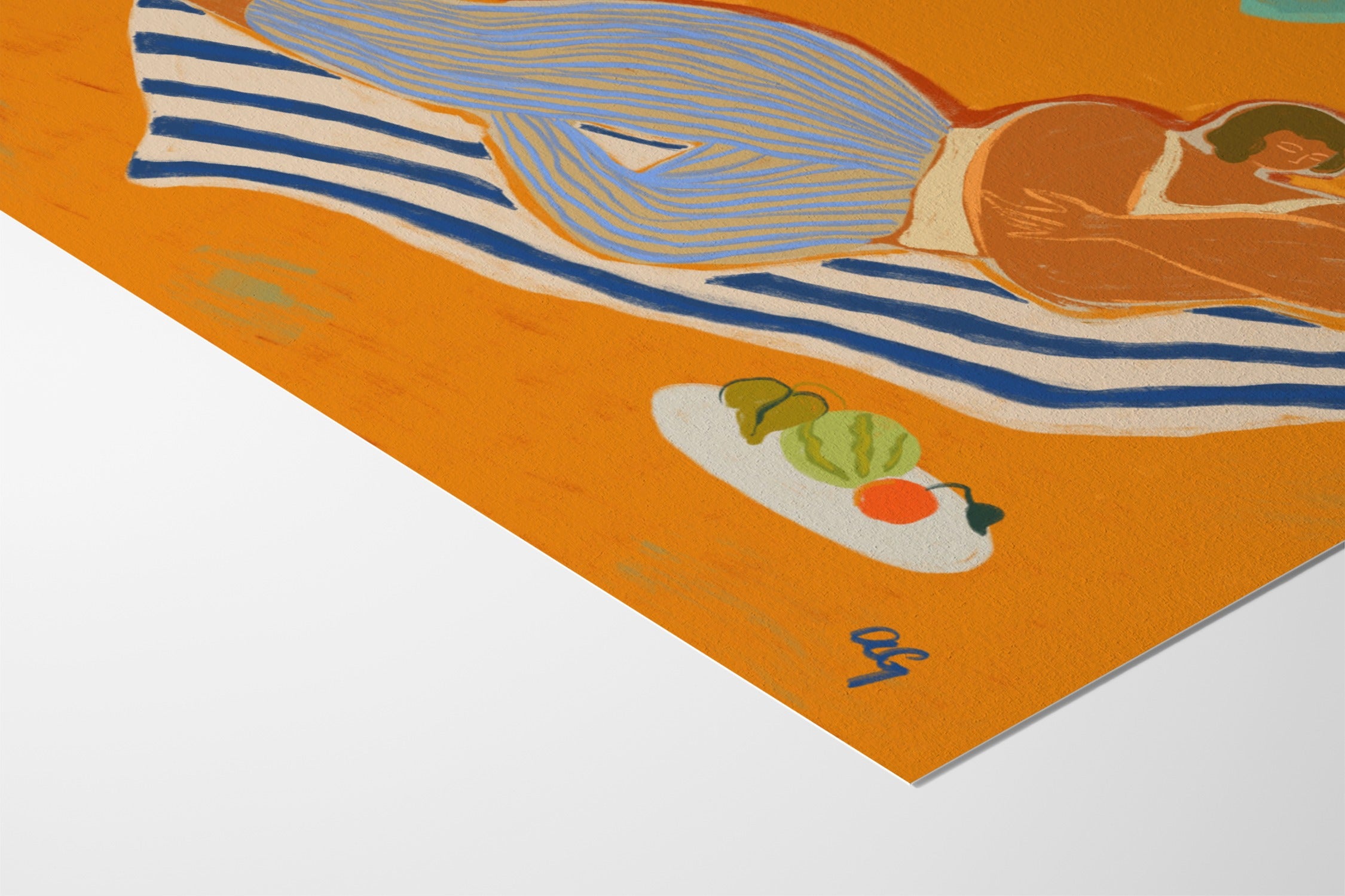 The Day At The Beach - Arty Guava - Hahnemuhle German Etching 310gsm |frame=Hahnemuhle German Etching 310gsm|
