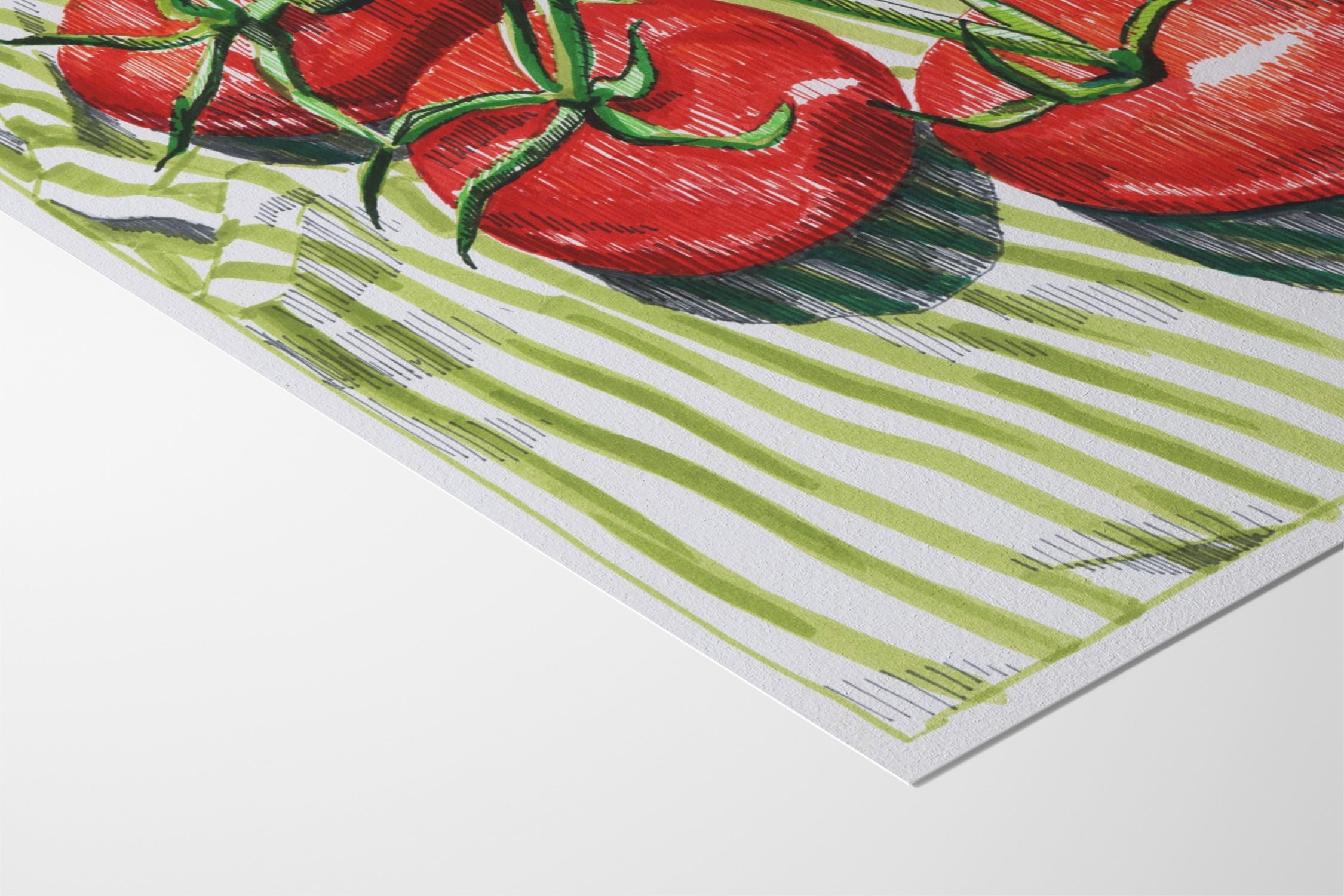 Vine Tomatoes - Emma Louise - Hahnemuhle German Etching 310gsm |frame=Hahnemuhle German Etching 310gsm|