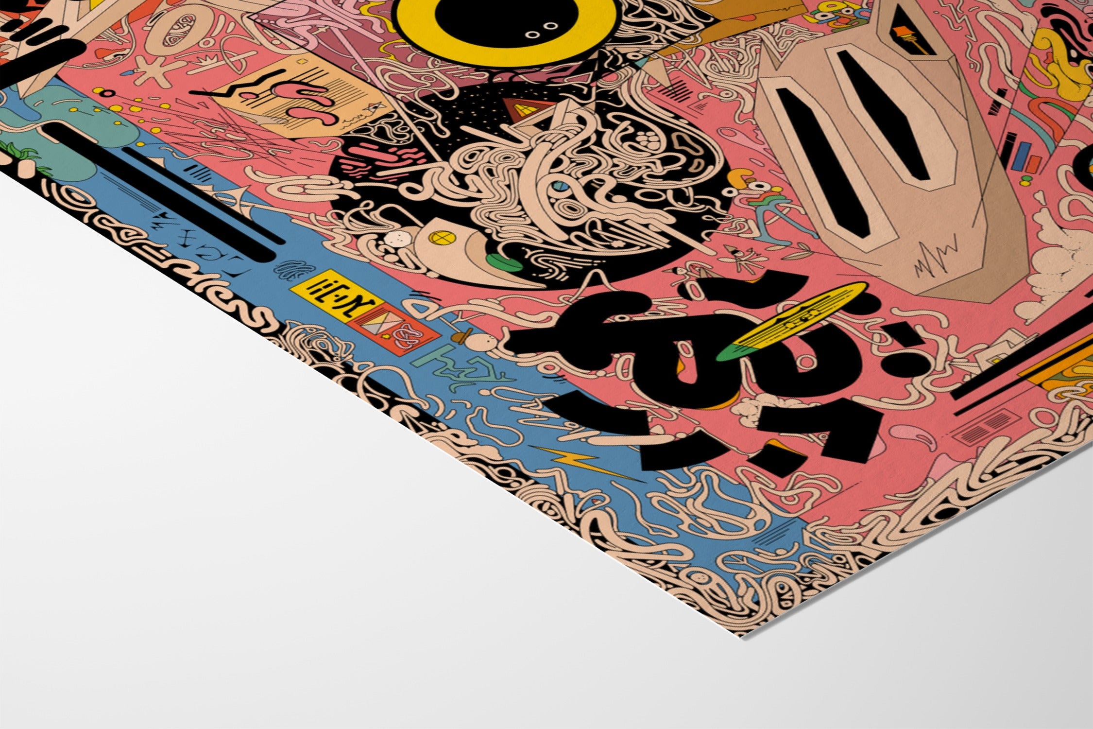 Wallbends - Ori Toor - Fine Art Paper 200gsm |frame=Fine Art Paper 200gsm|