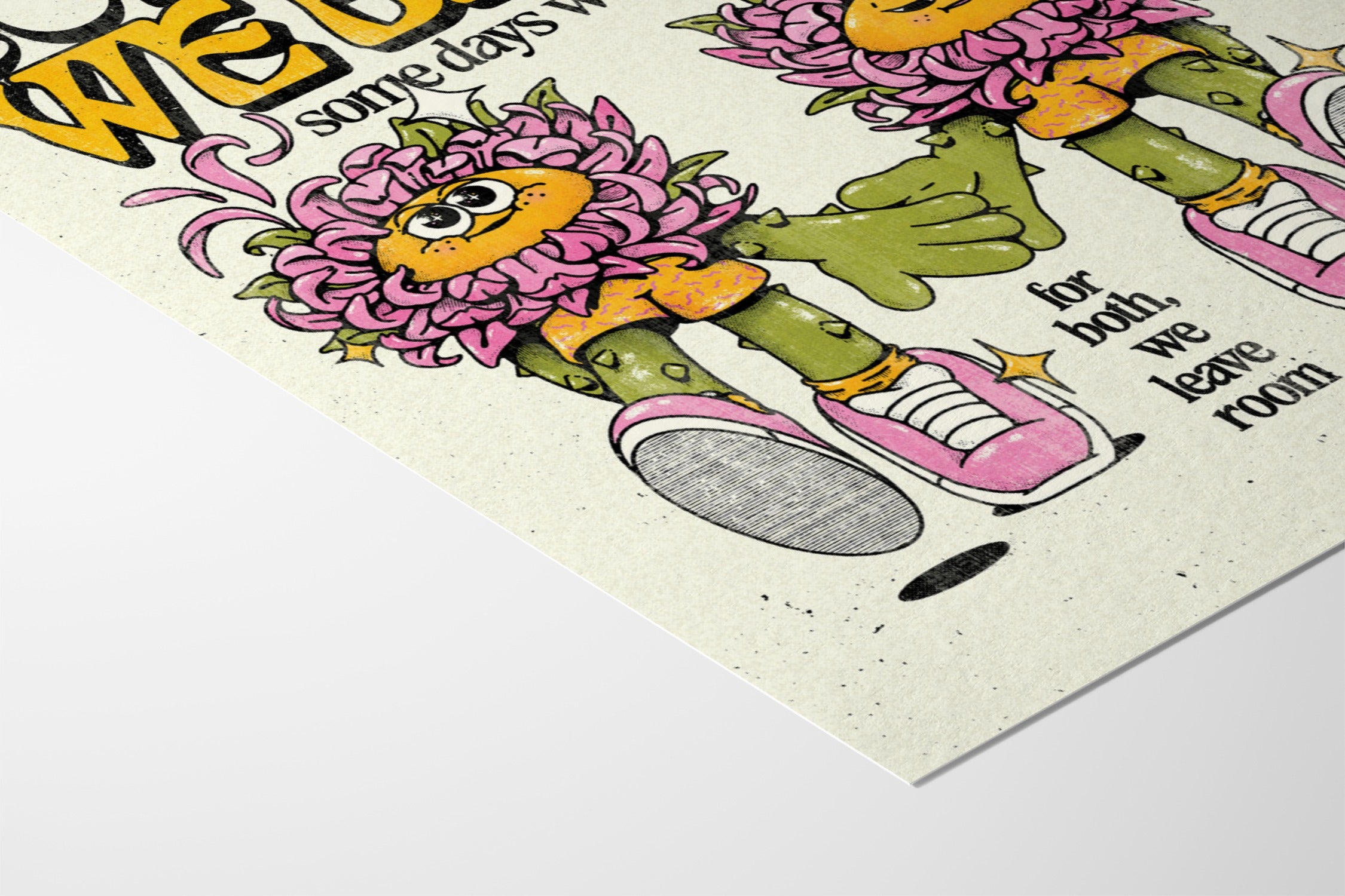 We Bloom - Off White - My Sunbeam - Fine Art Paper 200gsm |frame=Fine Art Paper 200gsm|