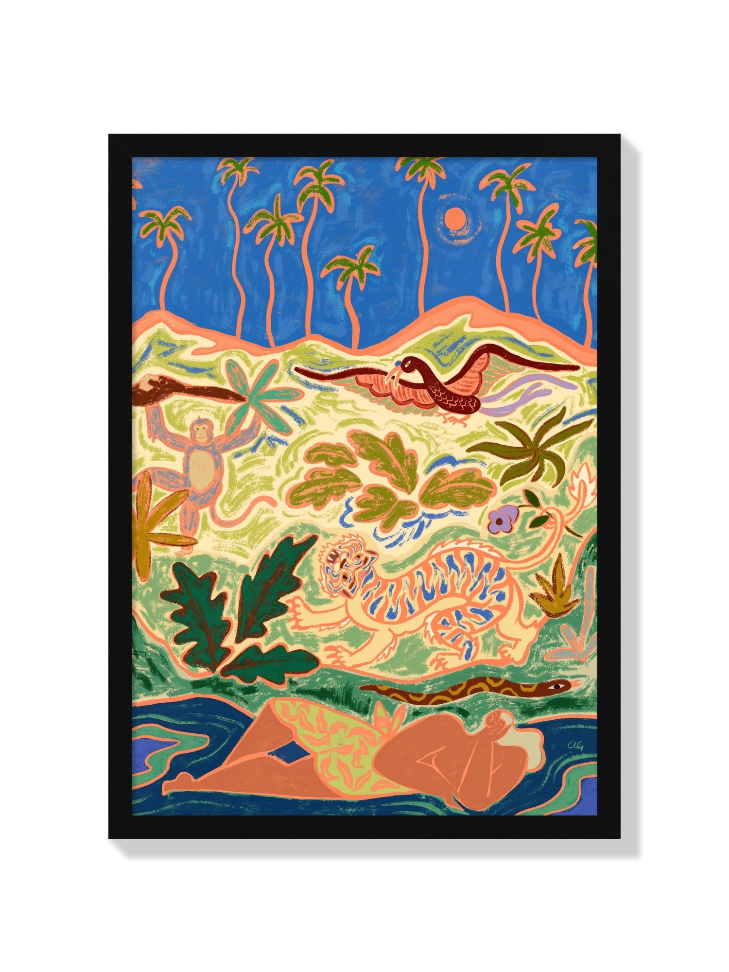 Wild World - Arty Guava - Black Frame |frame=Black Frame|