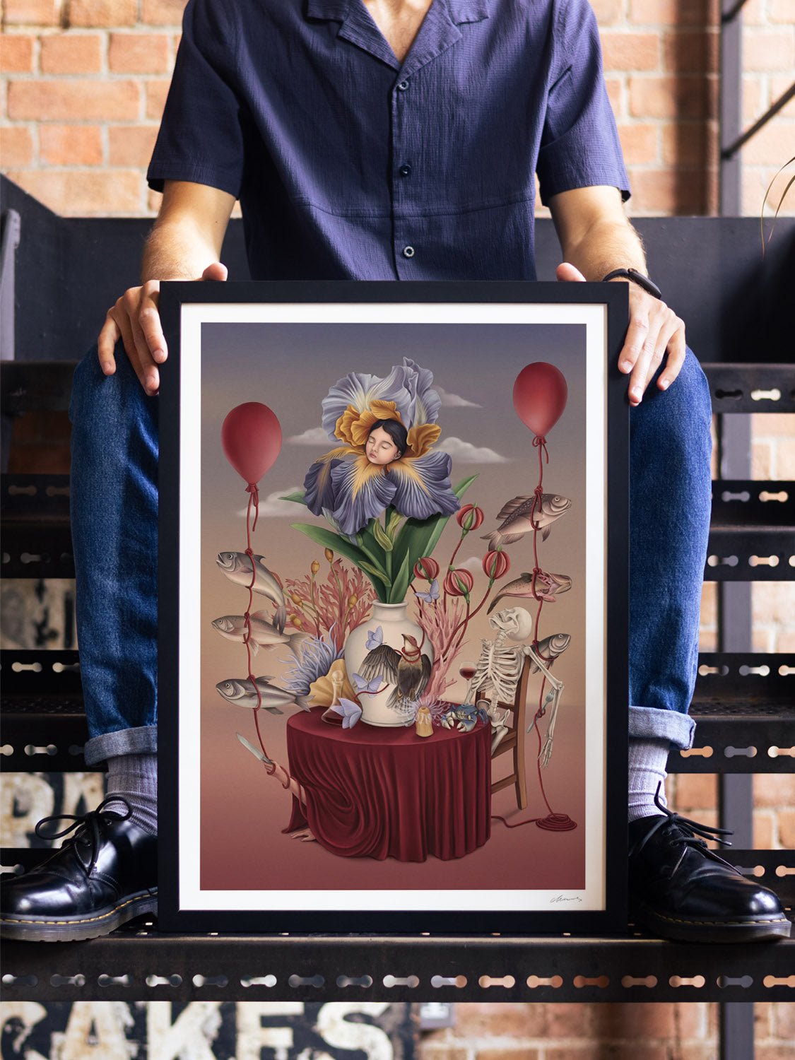 A Beautiful Day - Chloe Shao - East Side Studio - Art Prints